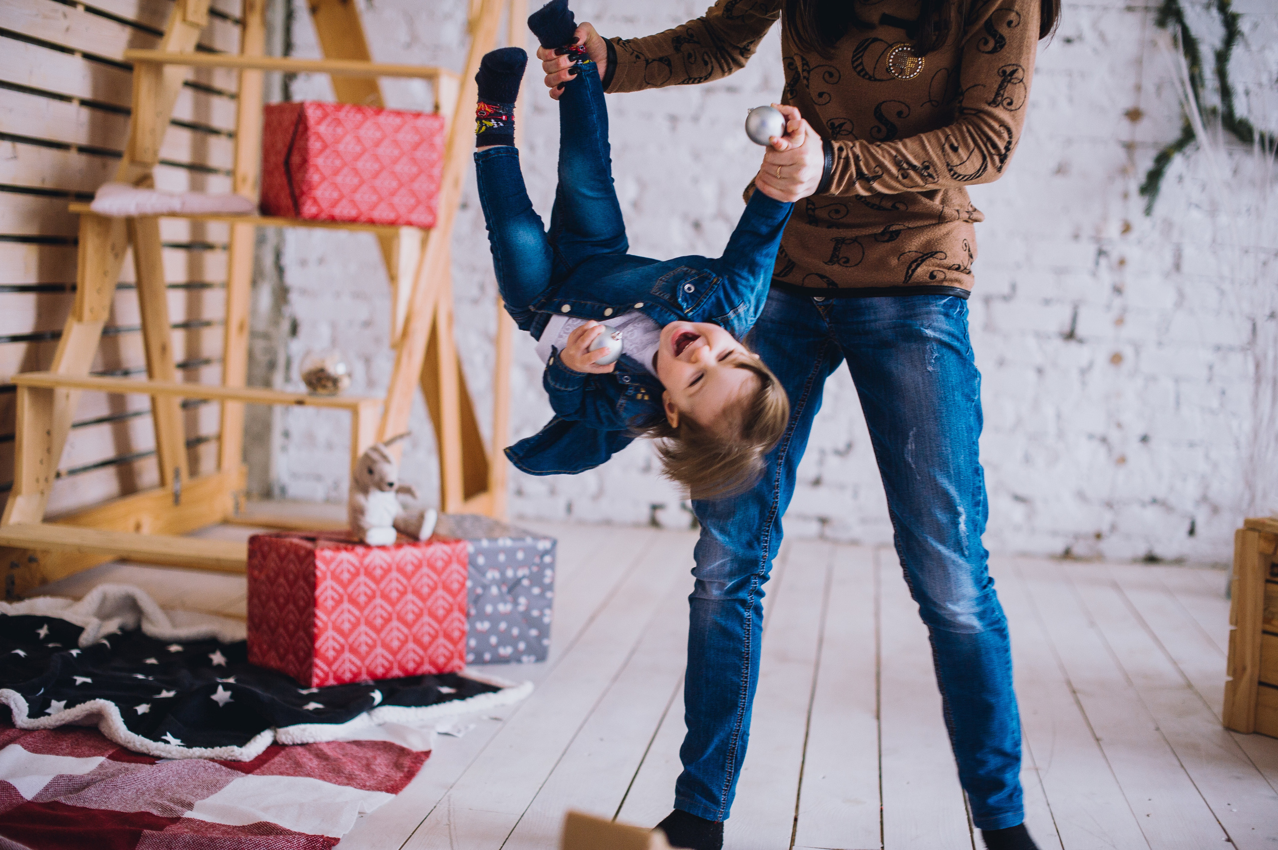 семейная фотосессия в студии