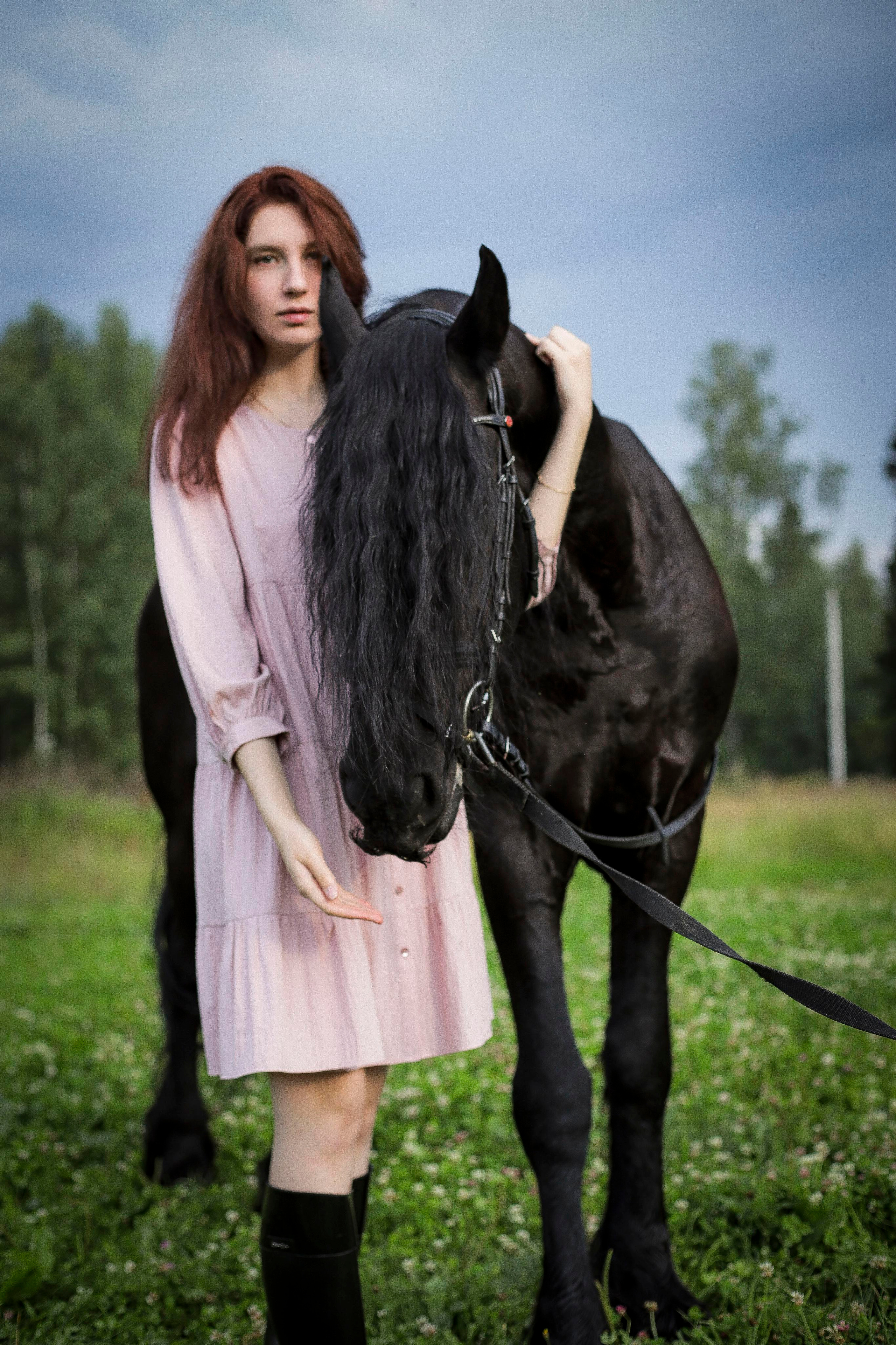 История с лошадью. Фотограф Москва Мытищи Фрязино