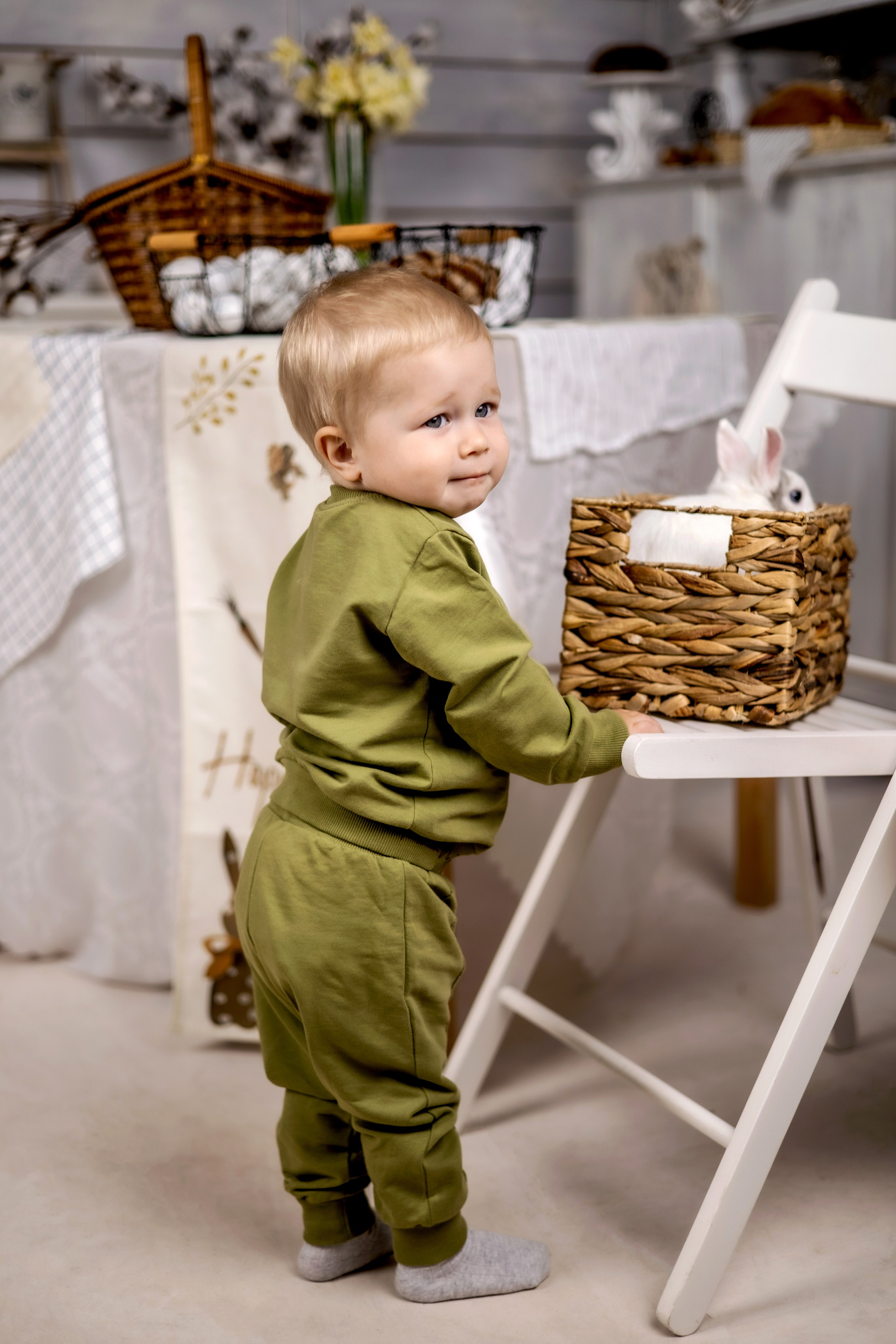 Пасхальный детский фотопроект 2024. Фотограф Надежда Лукьянова