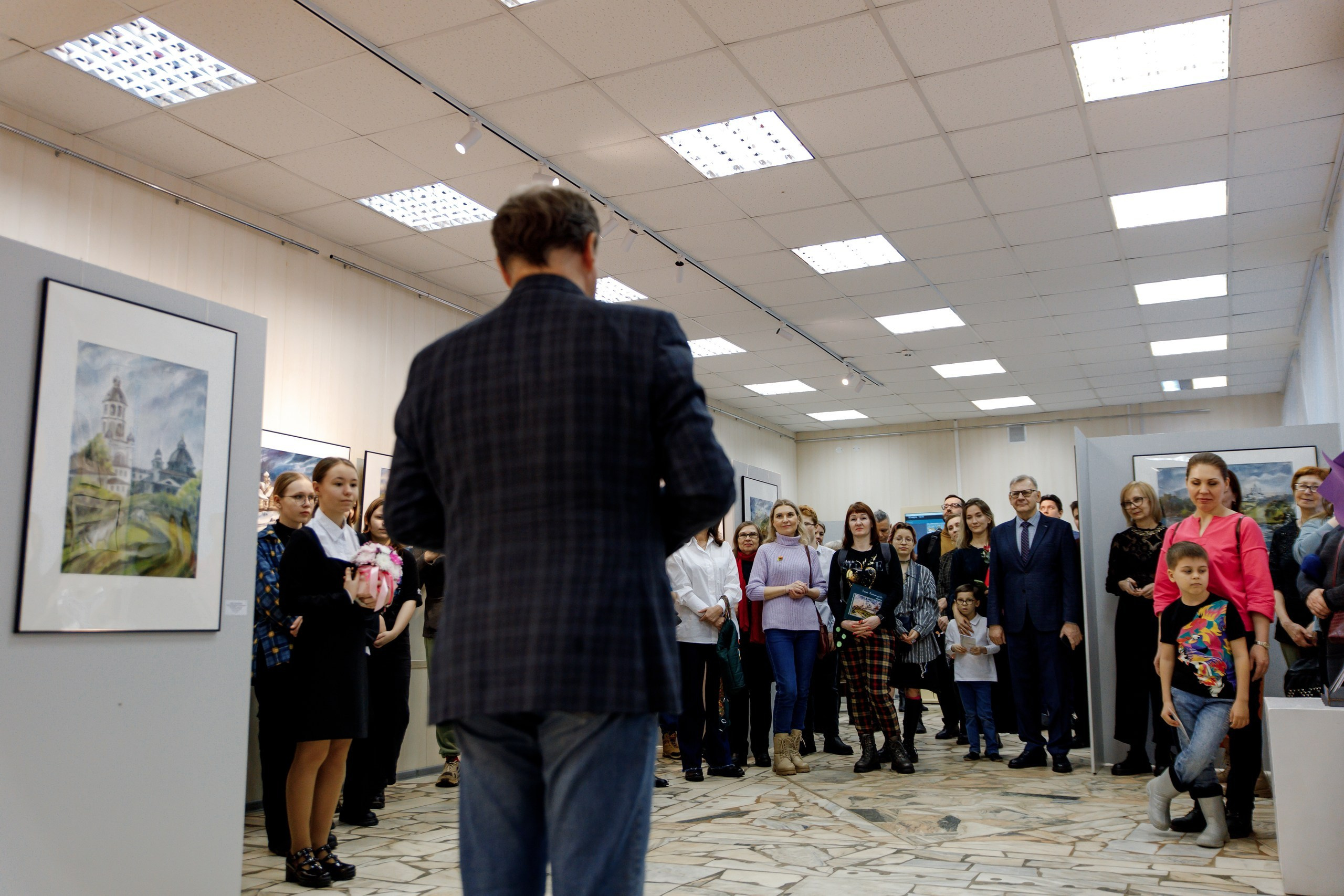 Первая персональная выставка. Главная