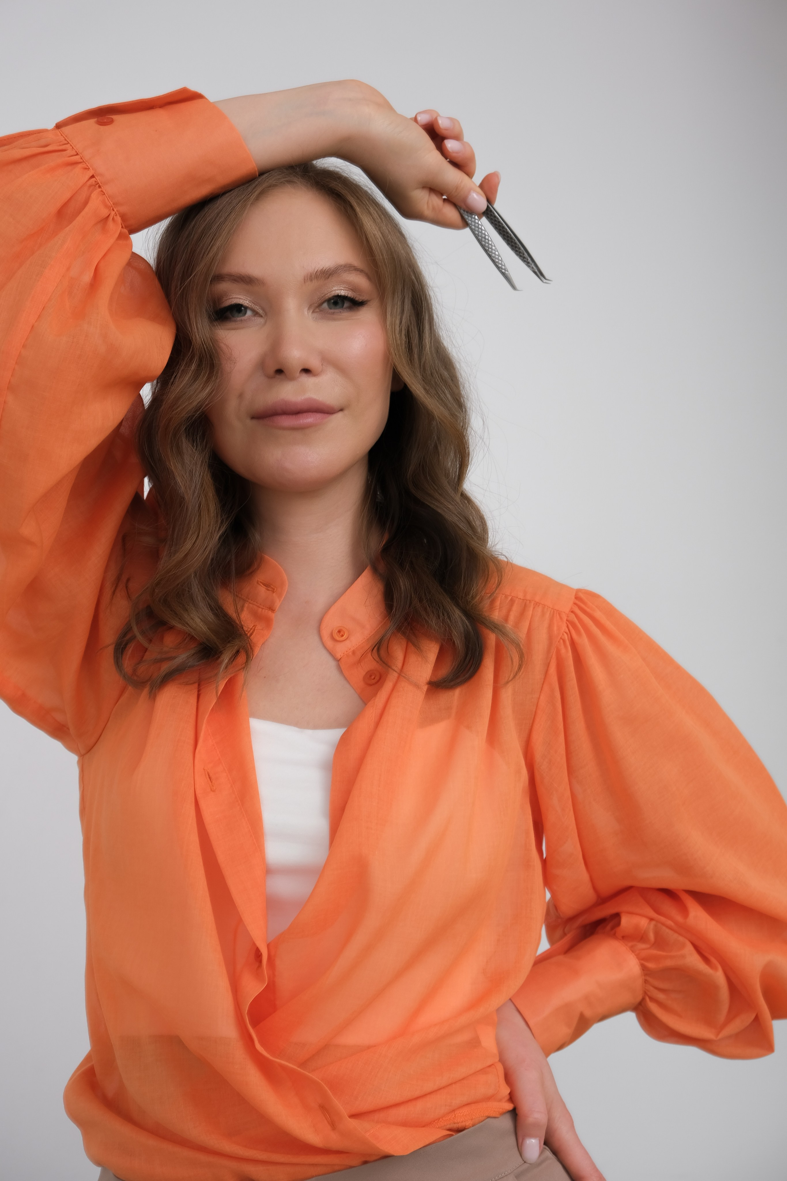 Мастер по наращиванию ресниц. Анна Лещинская / контент-фотограф СПб