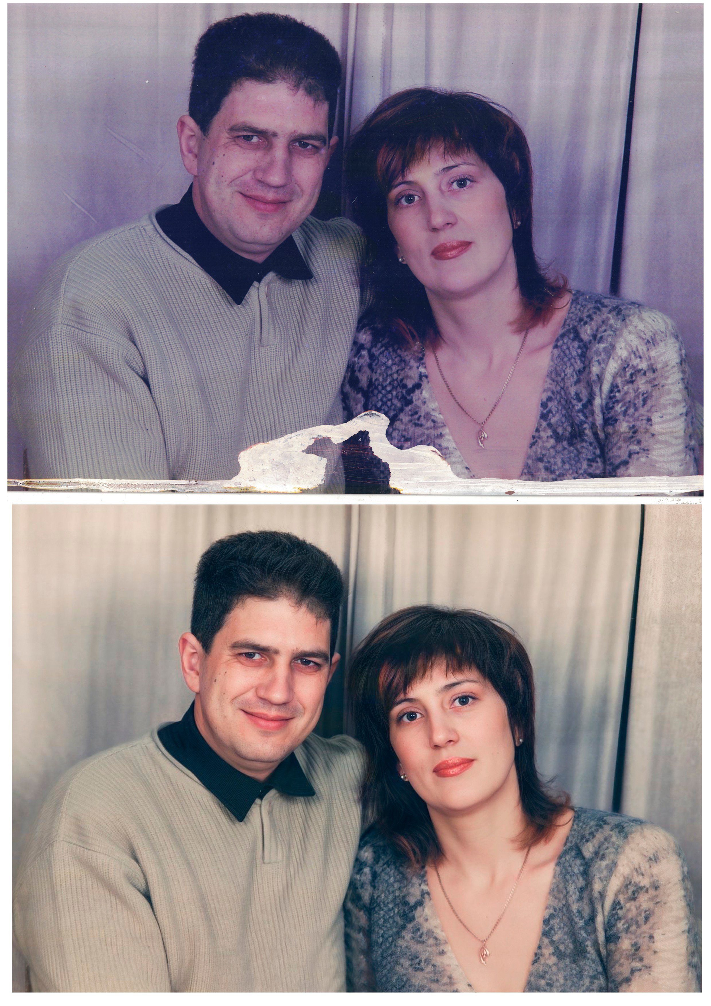 Реставрация старых фотографий. Фотограф фотосалон SO! photo&video город Находка Приморский край