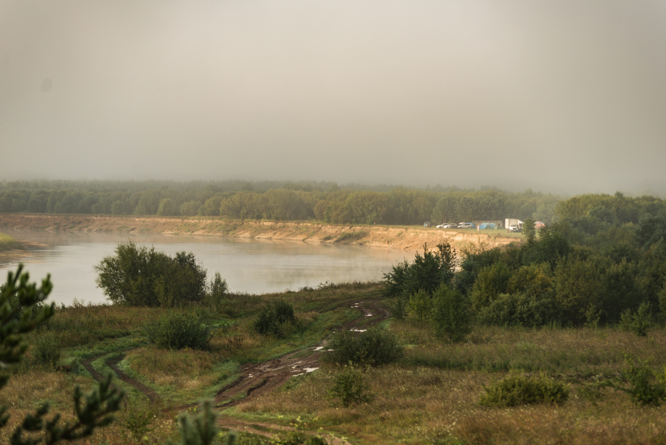 Утро августа. Фотограф в Ветлуге Сергей Белов (VETLUGA B.S.)