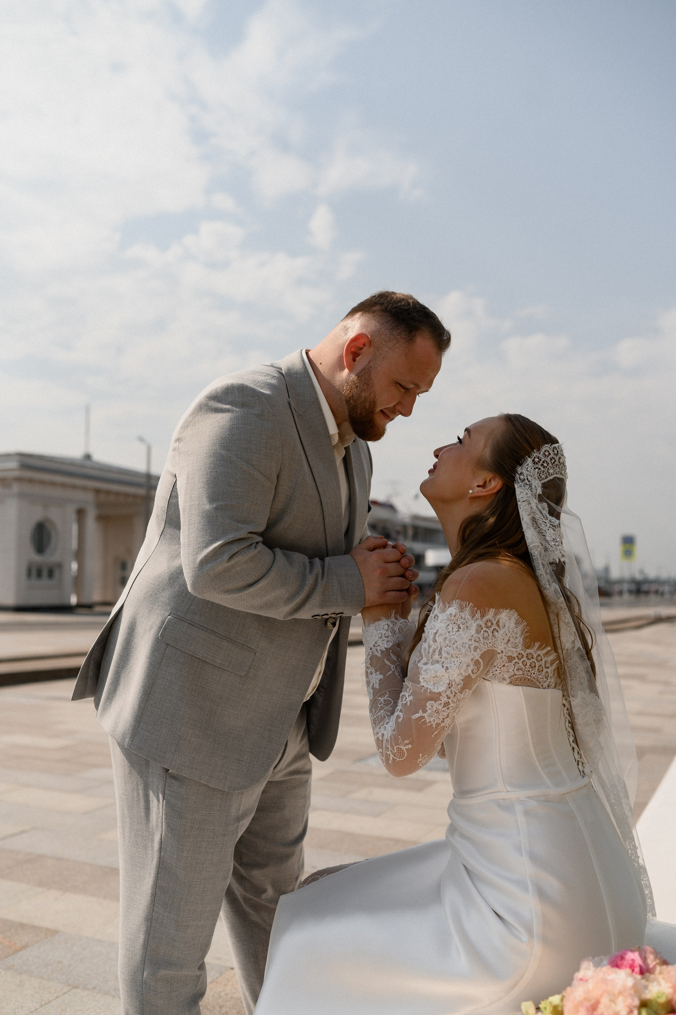 Денис и Даша. Северный речной вокзал. Семейный и свадебный lifestyle-фотограф в Москве Мария Петрова