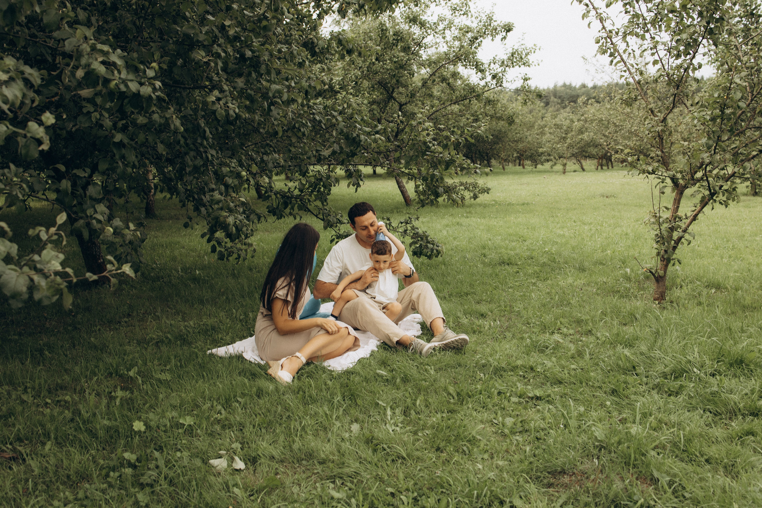 Арам, Тата и Давид. Семейный фотограф в Москве Анастасия Шалда