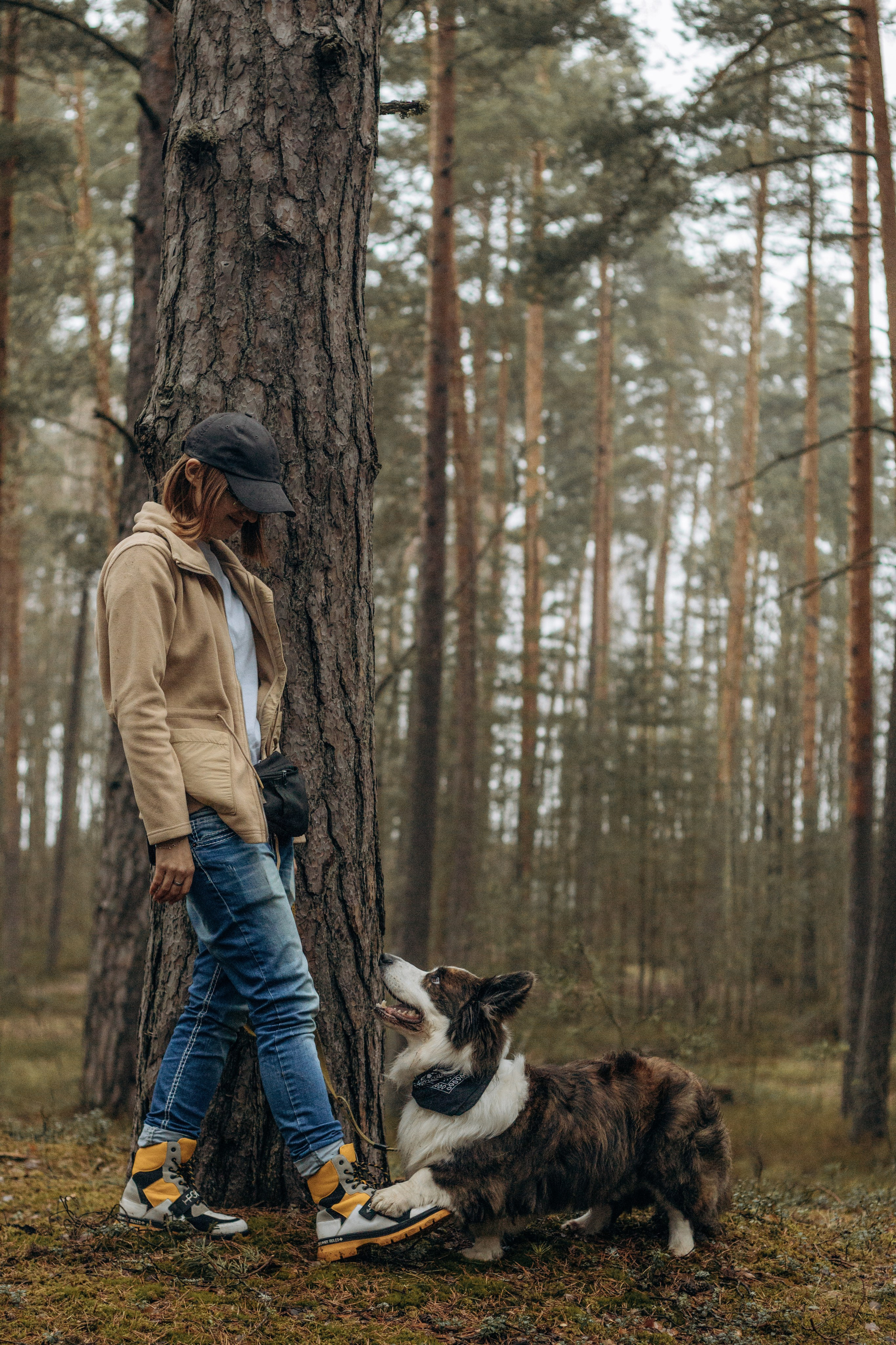 Настя, Серёжа и Джек. Фотограф-анималист в Санкт-Петербурге