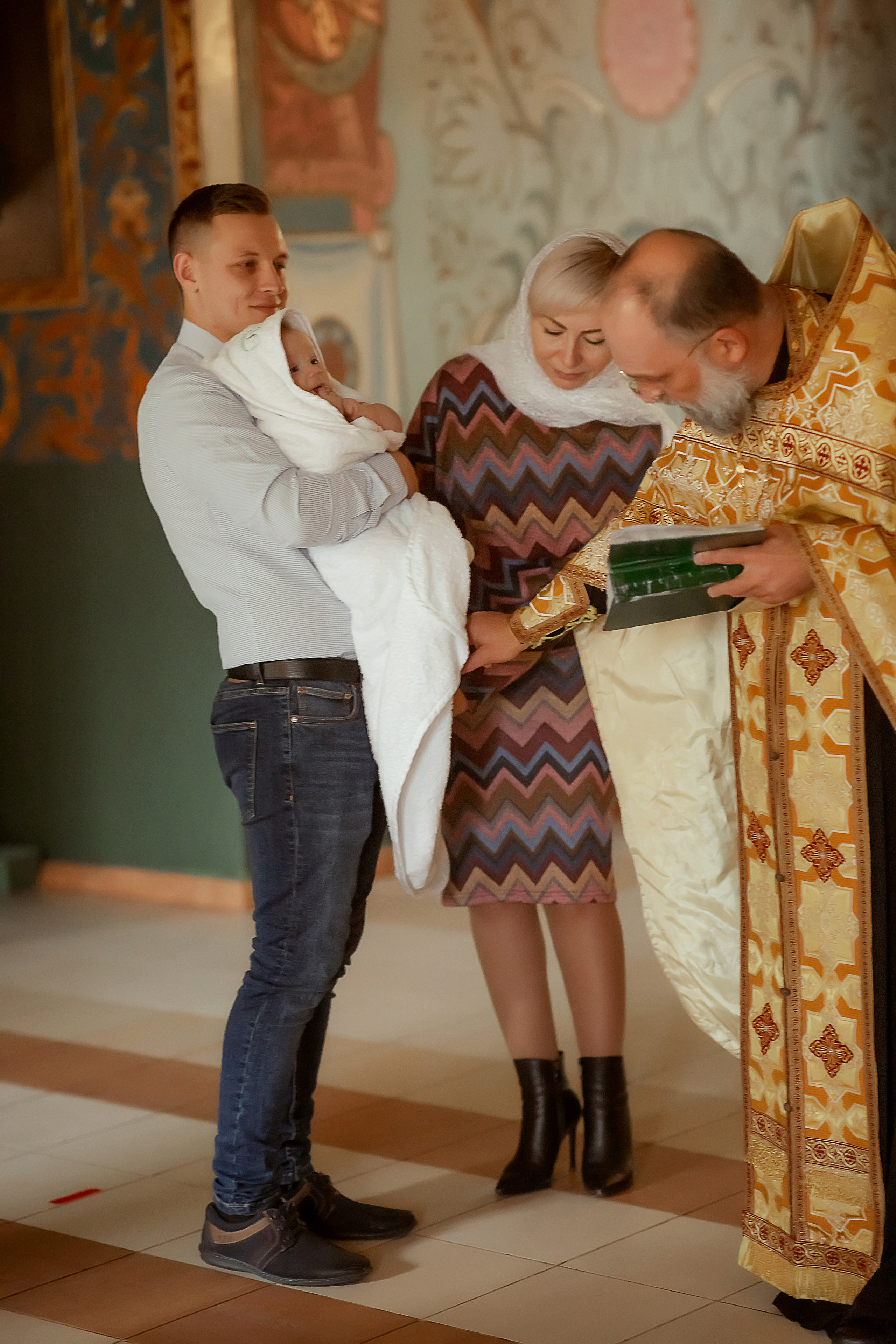 Крещение Тихона Воскресенский Нижний Храм. Фотограф на крещение и венчание
