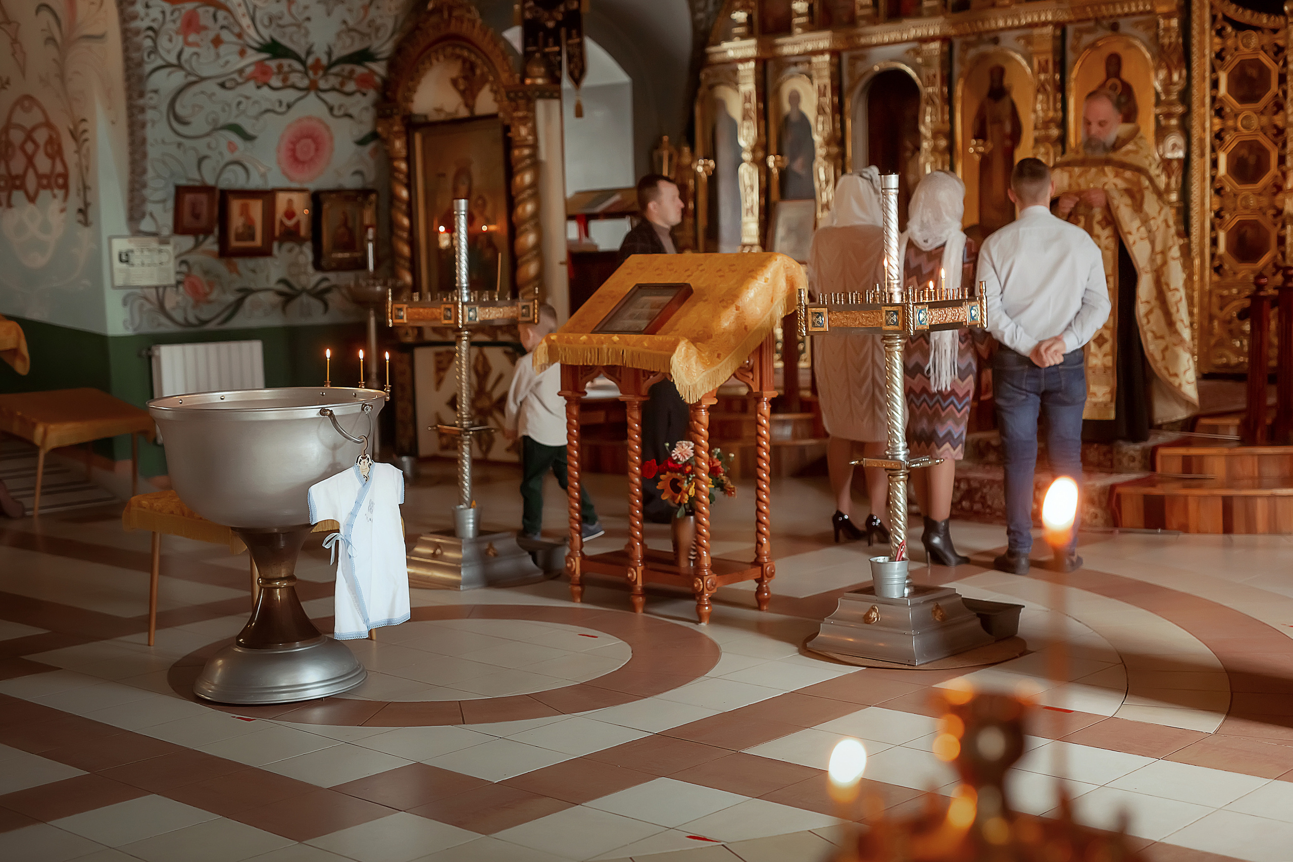 Крещение Тихона Воскресенский Нижний Храм. Фотограф на крещение и венчание