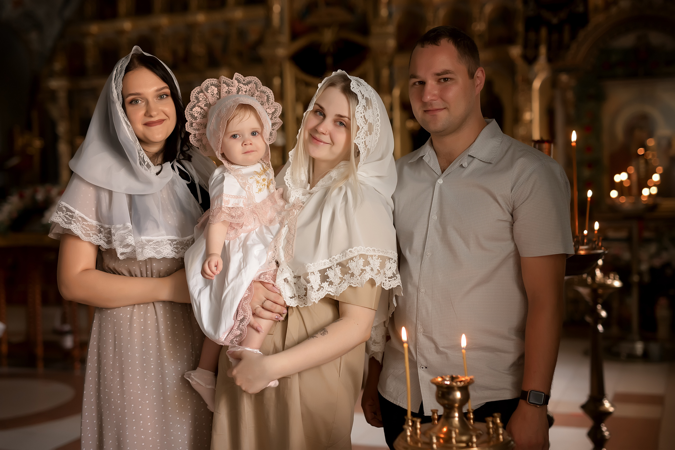Крещение Варвары Воскресенский Нижний Храм. Фотограф на крещение и венчание