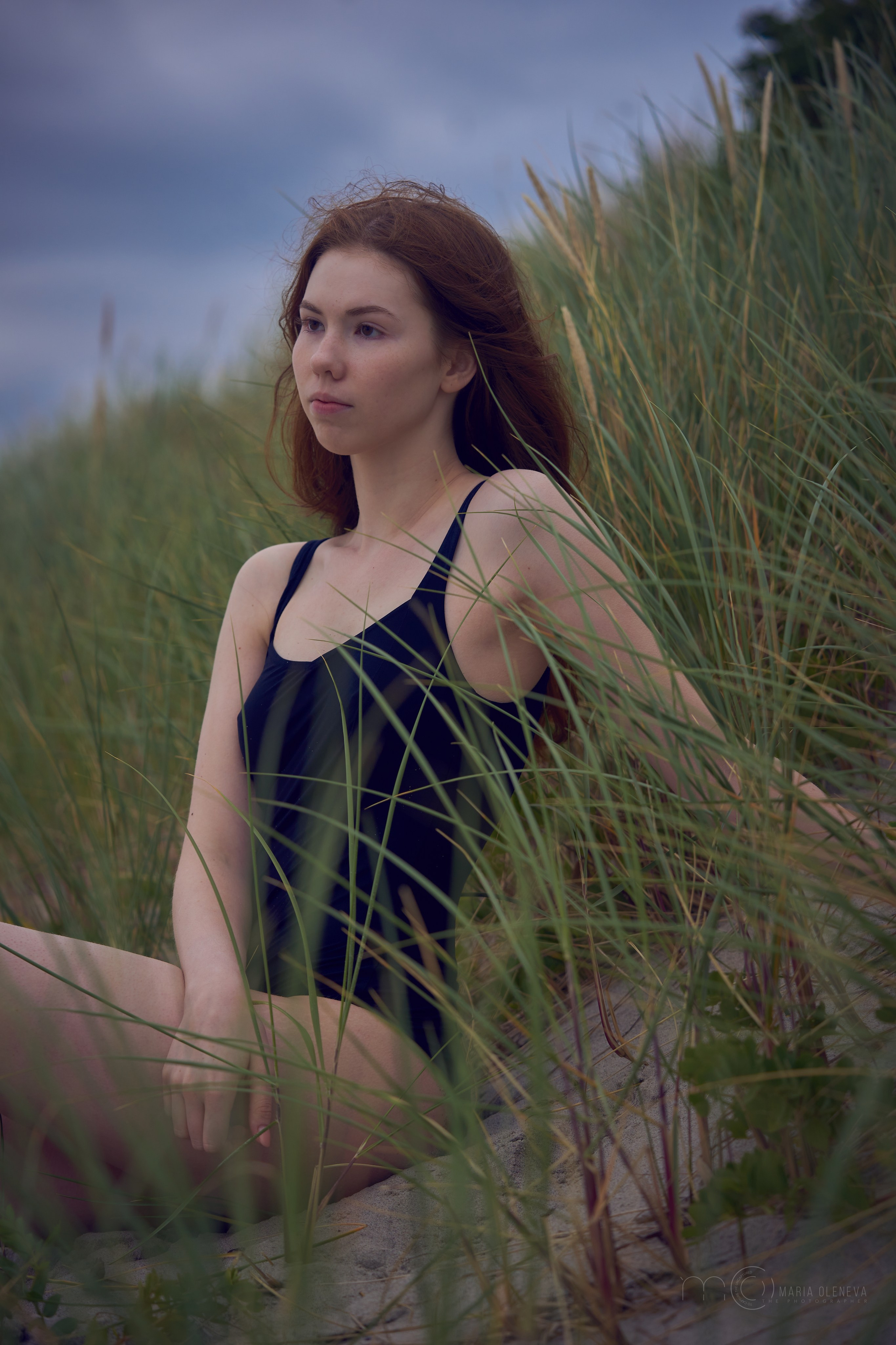 Полина и море. Фотограф Мария Оленева