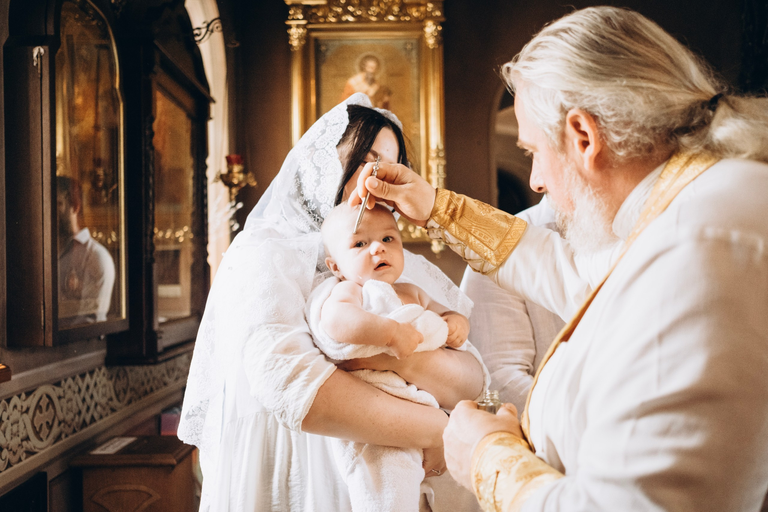 Крещение Евгения. Главная