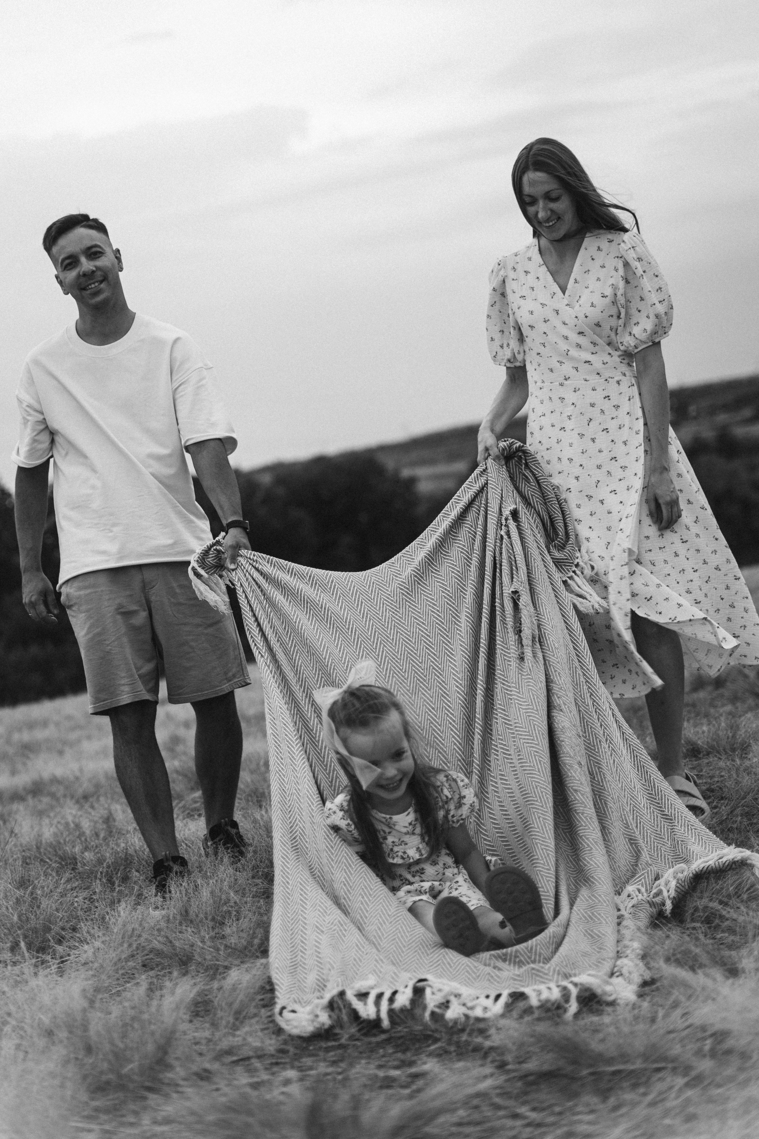 Andrey & Alina & Mira. Фотограф Волгоград