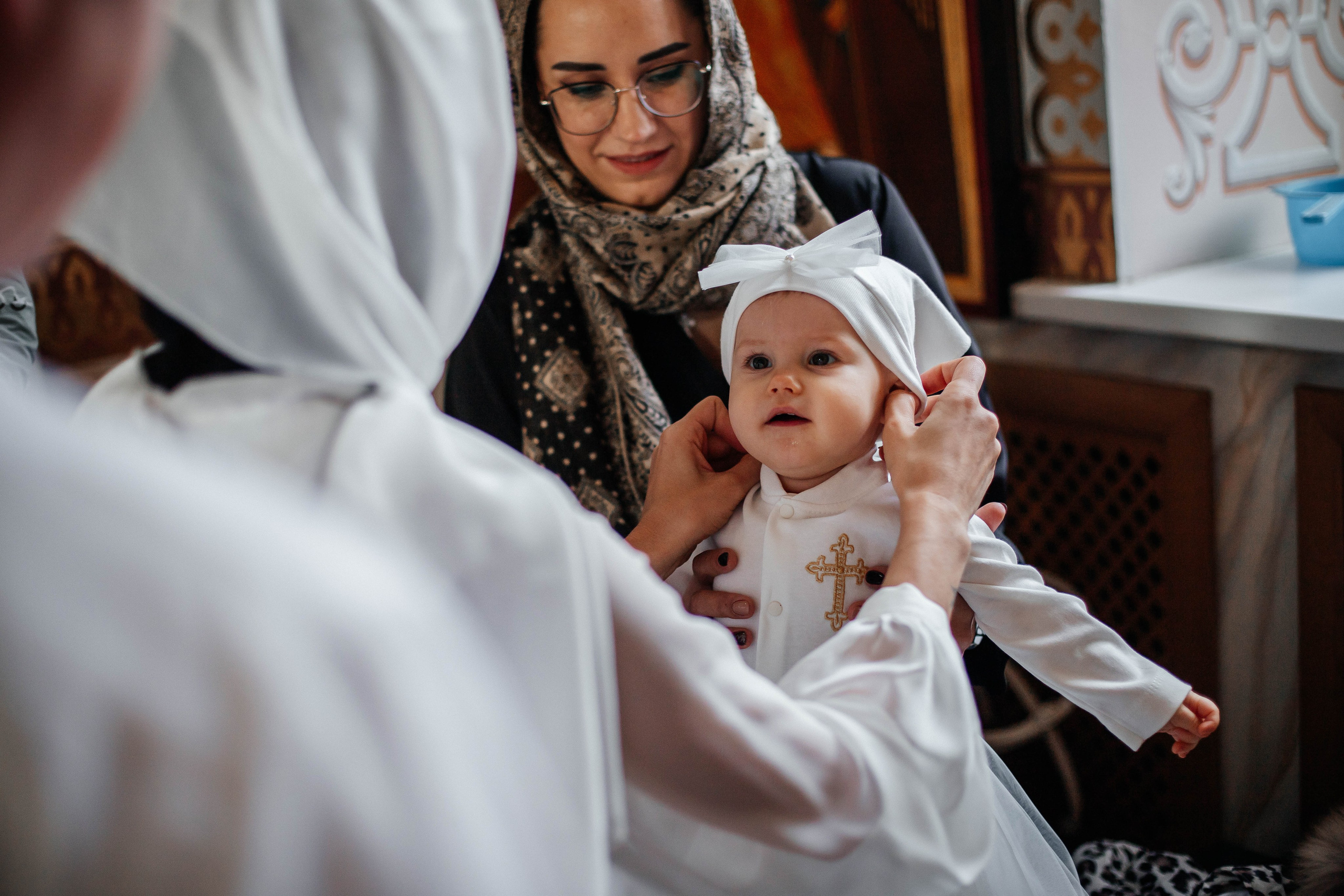 Крещение Каролины. Фотограф Сальск Катерина