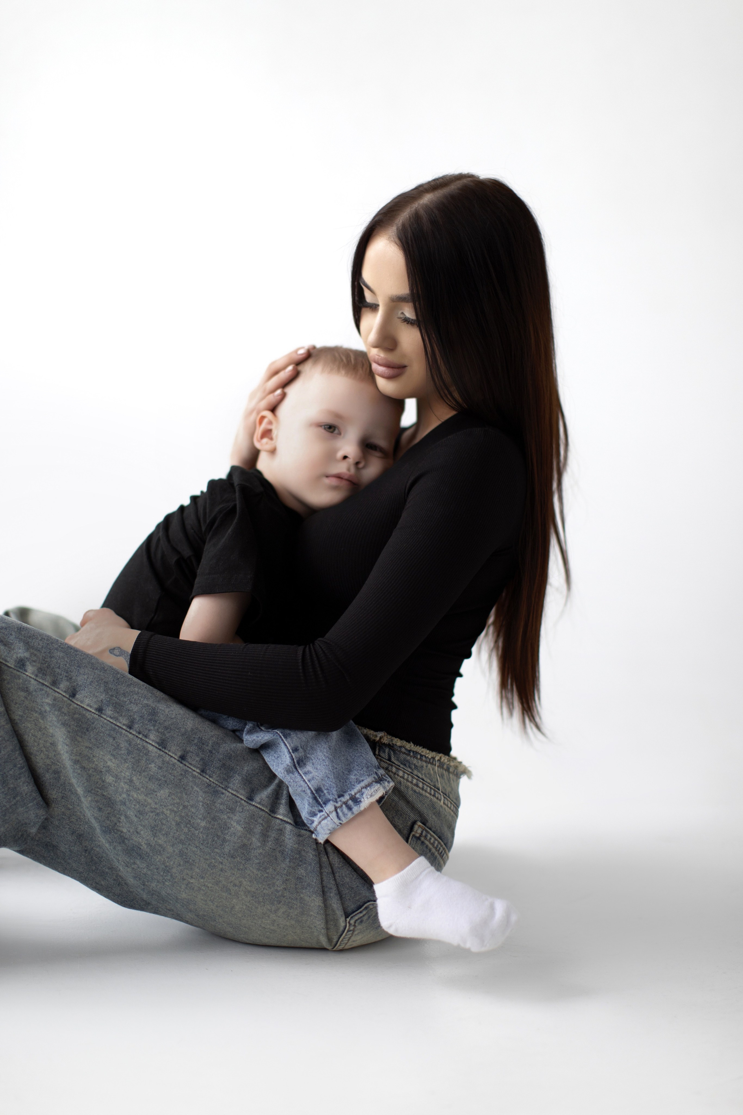 Мама и сыночек. Фотограф Лиана Артемова в Пензе