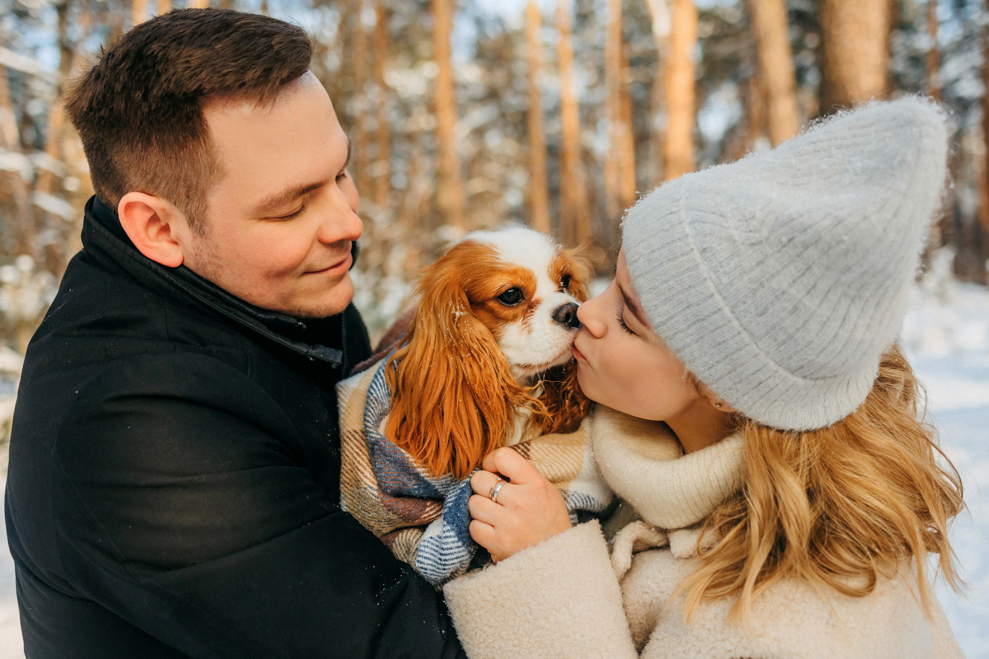 Юля, Илья и Майкл. Фотограф-анималист Елена Радченко, Москва