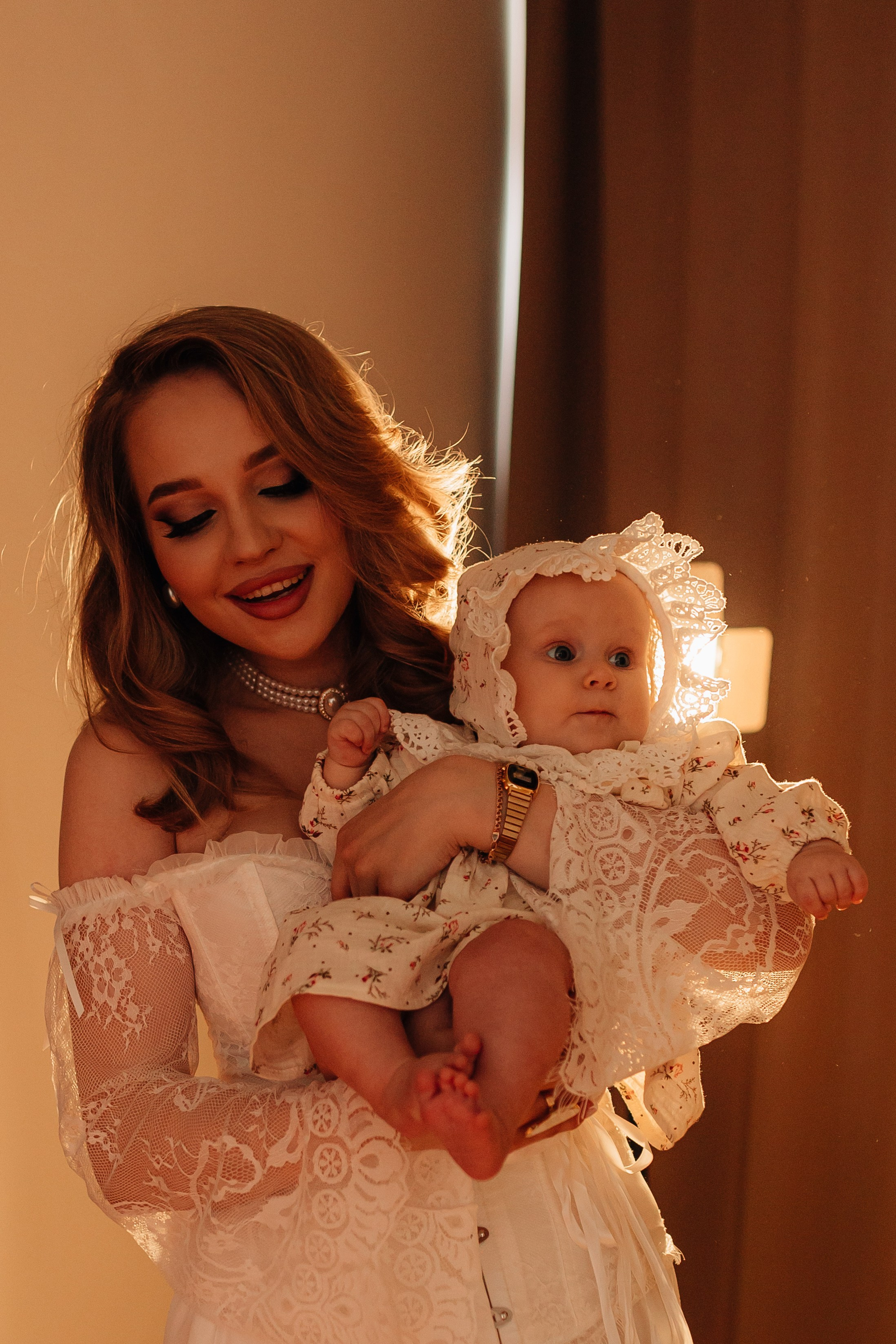 Семейная съёмка в студии. Фотограф Трифон Мира