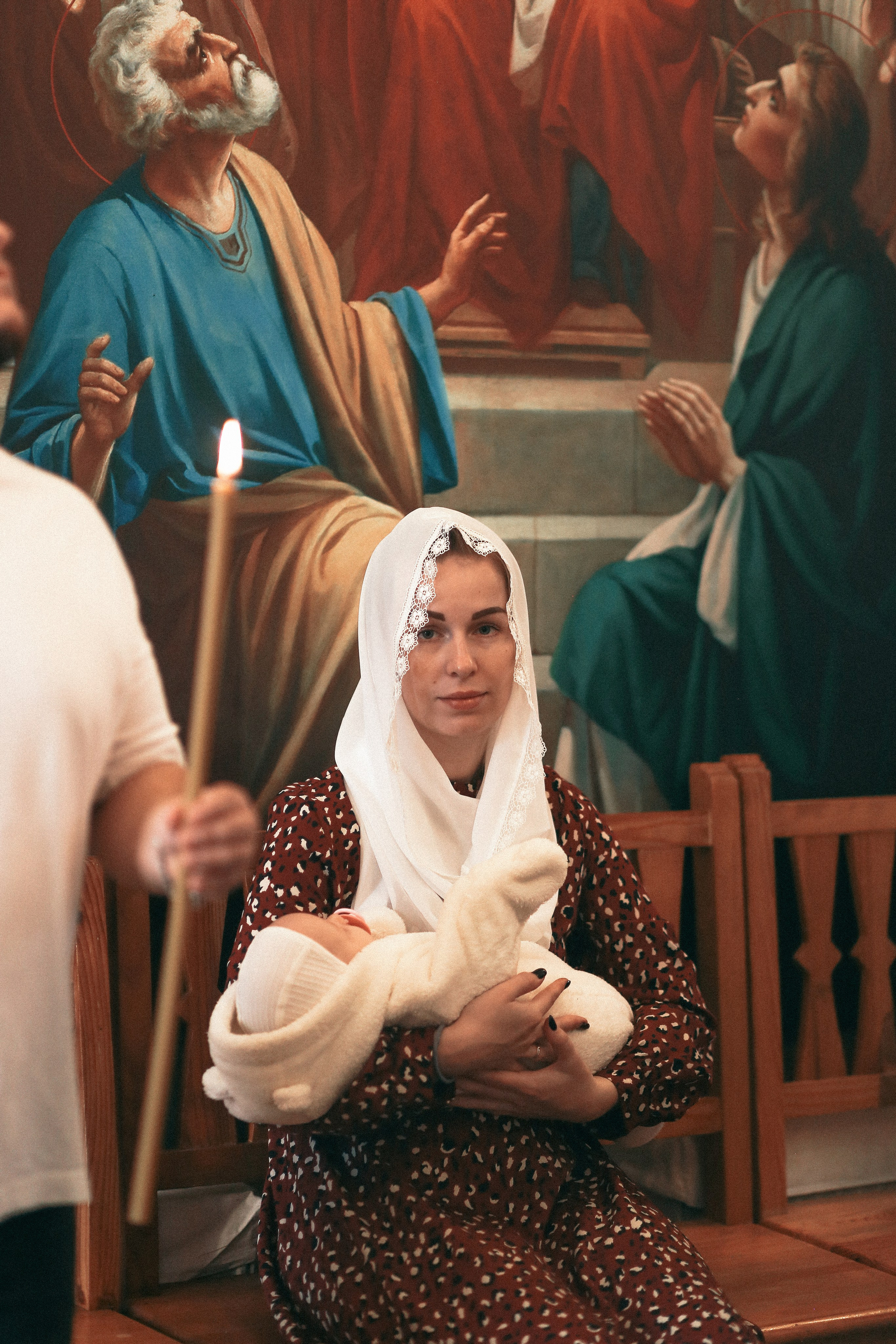 Крещение Софии. Храм Корсунской Иконы Божией Матери. Антонина Морозова, профессиональный семейный фотограф видеограф