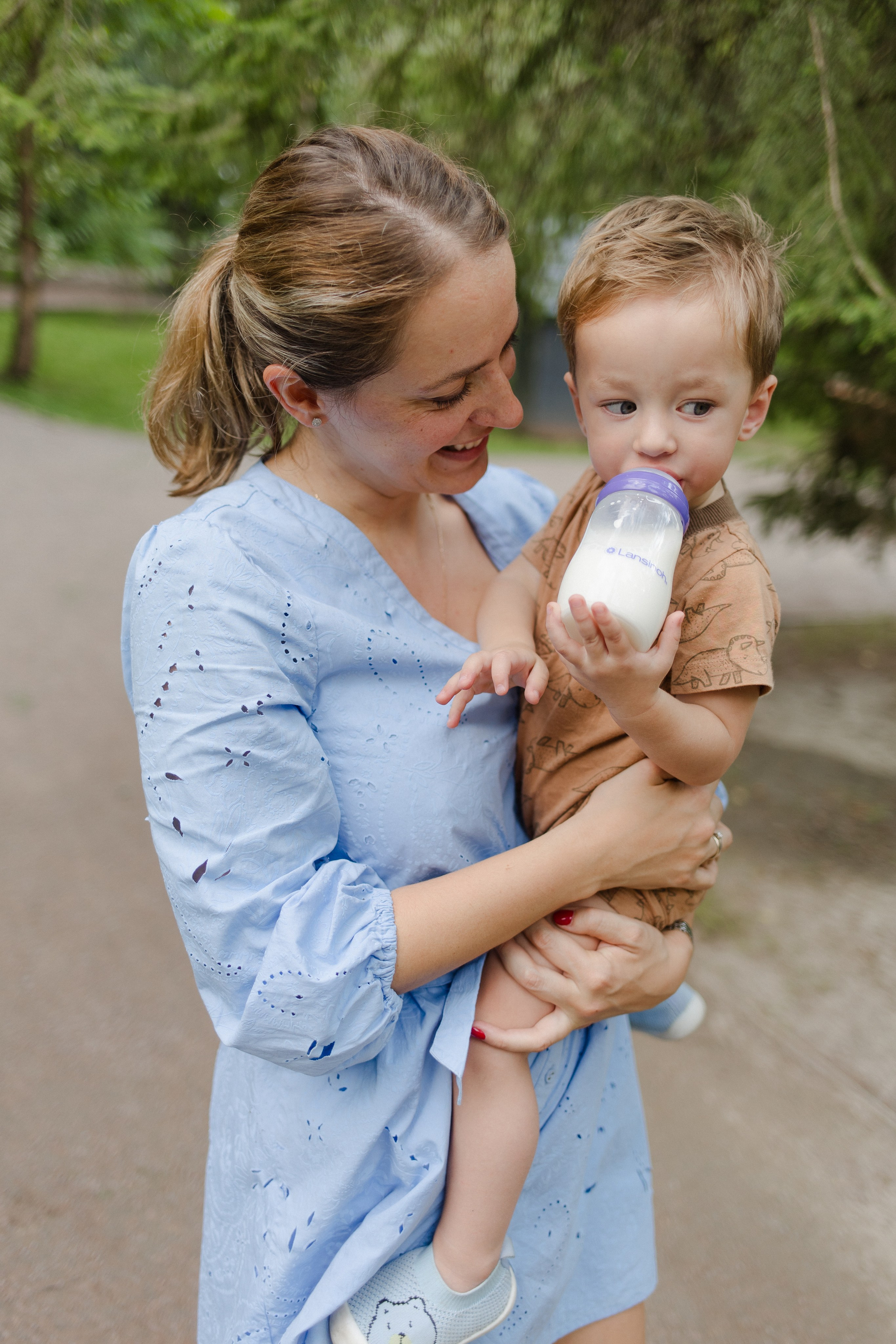 Прогулка в парке. Семейный и детский фотограф в Москве Кузьмина Мария