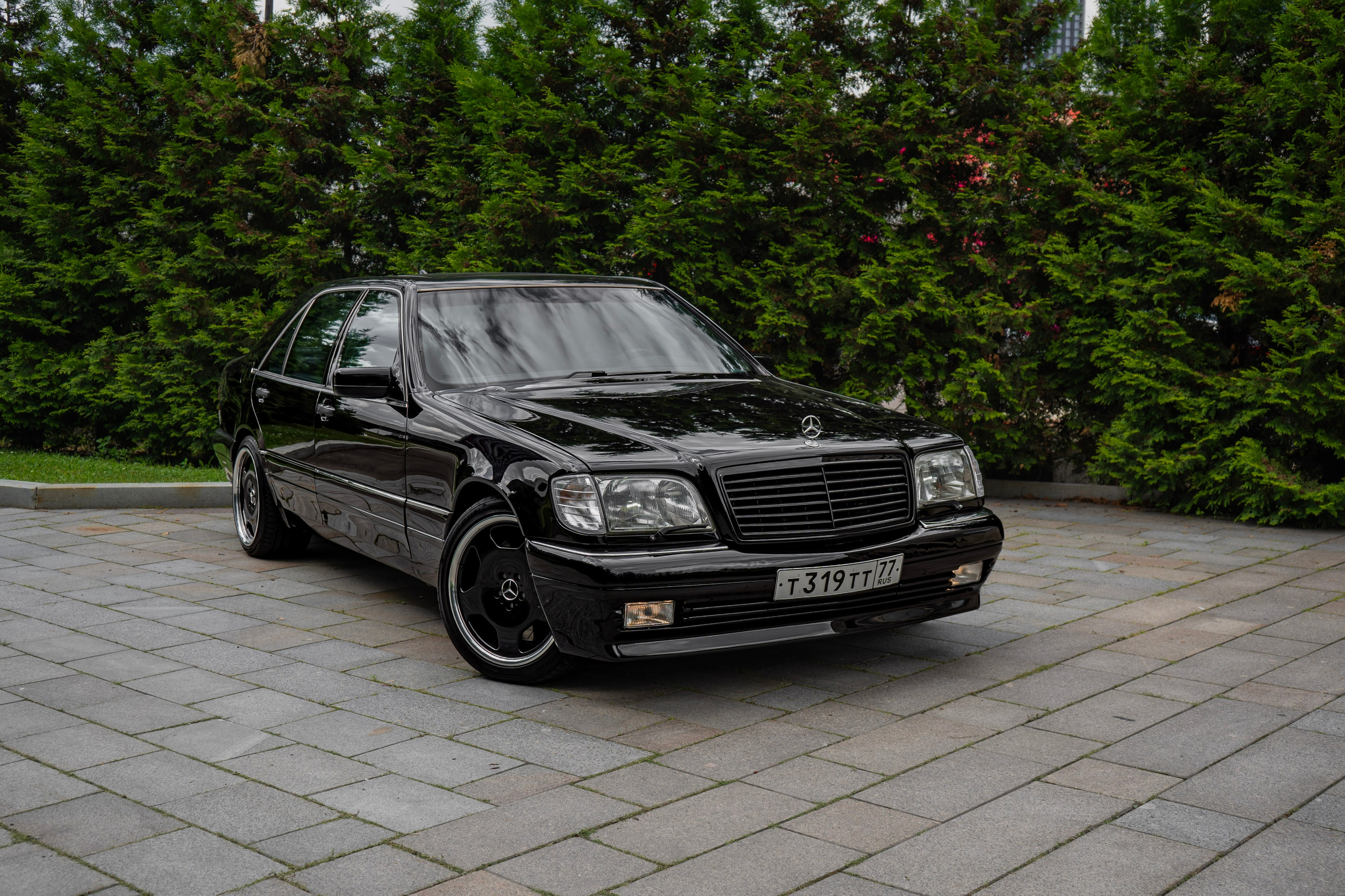 Mercedes W140. Автомобильный фотограф Ногинск Денис Городок