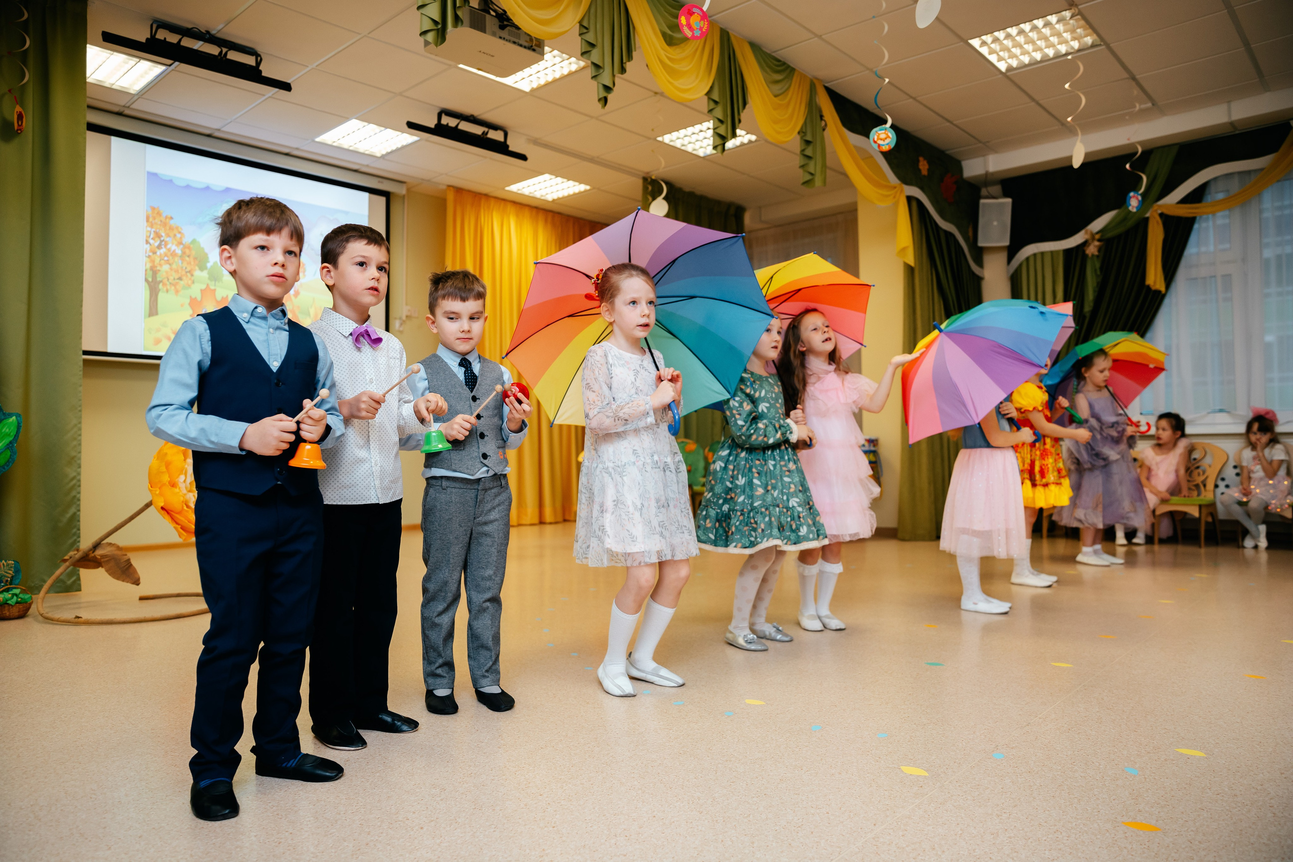 Утренник «Осенний Петербург». Семейный lifestyle фотограф в Санкт-Петербурге Людмила Пахомова