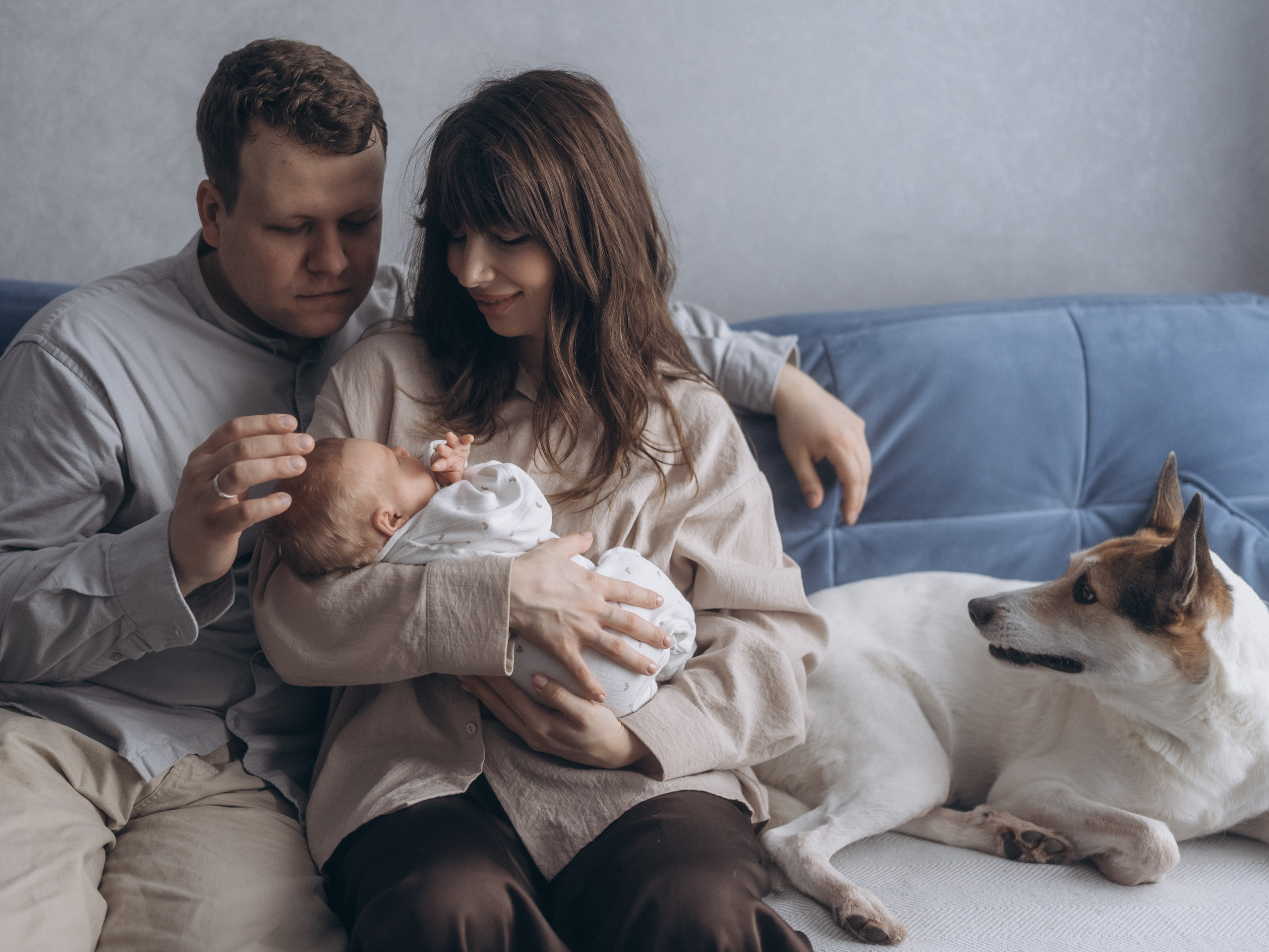 Варя и родители. Семейный фотограф и видеограф в Москве