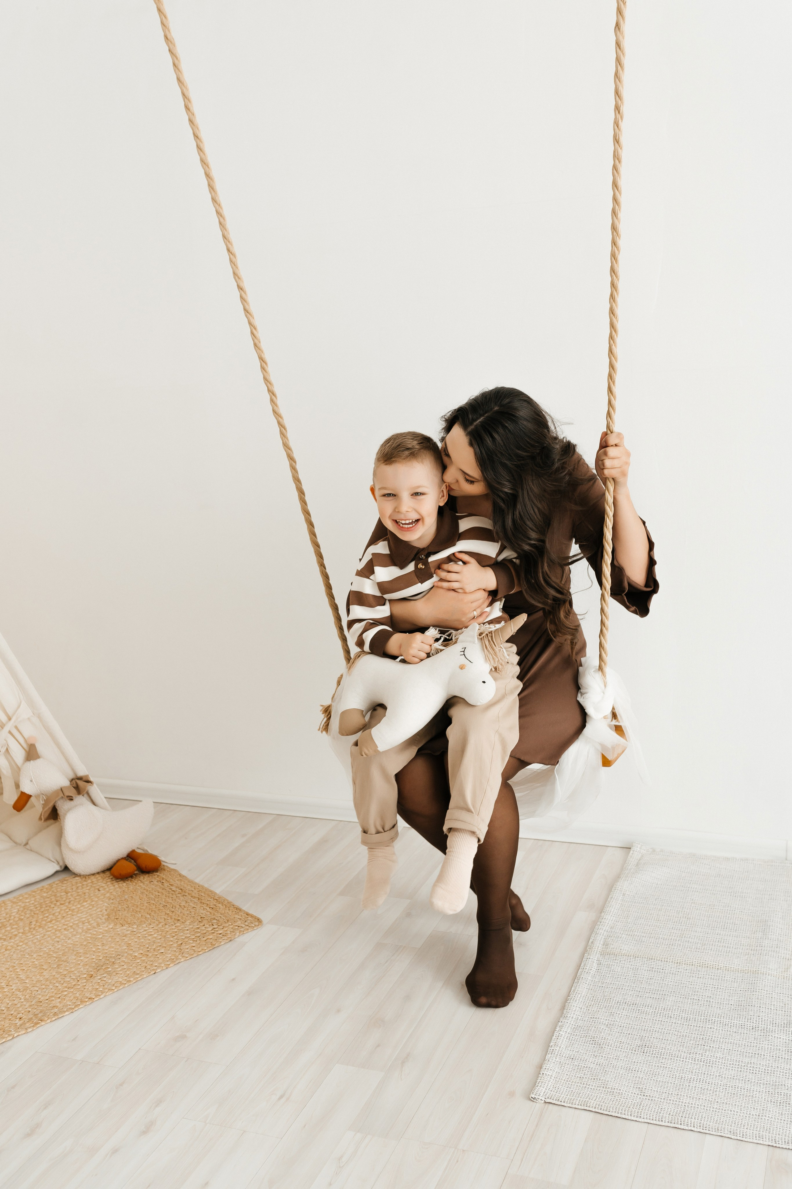 Светлана, Данил, Арсений и Савелий. Фотограф Ким Наталья в Красноярске