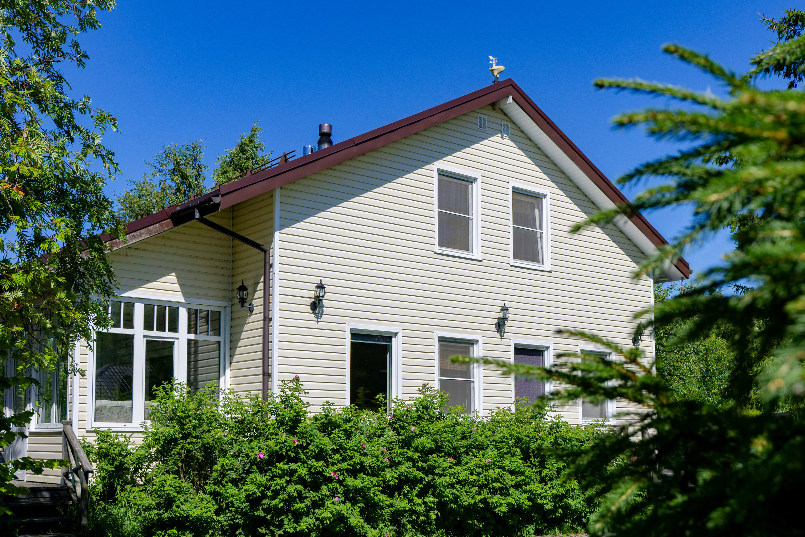 Гостевые дома «Уксунлахти» (деревня Ууксу). Аэросъемка. Фото и Видео в Карелии. Алексей Фрилунд