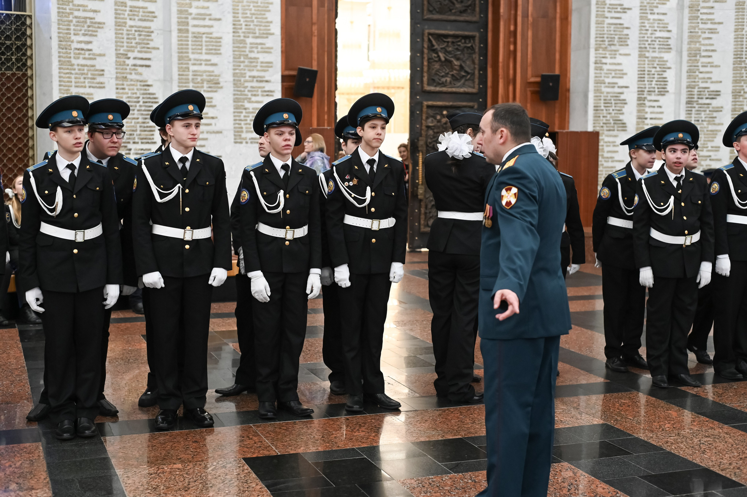 Присяга Поклонная Гора. Детский и семейный фотограф г. Москва Оксана Катаджи