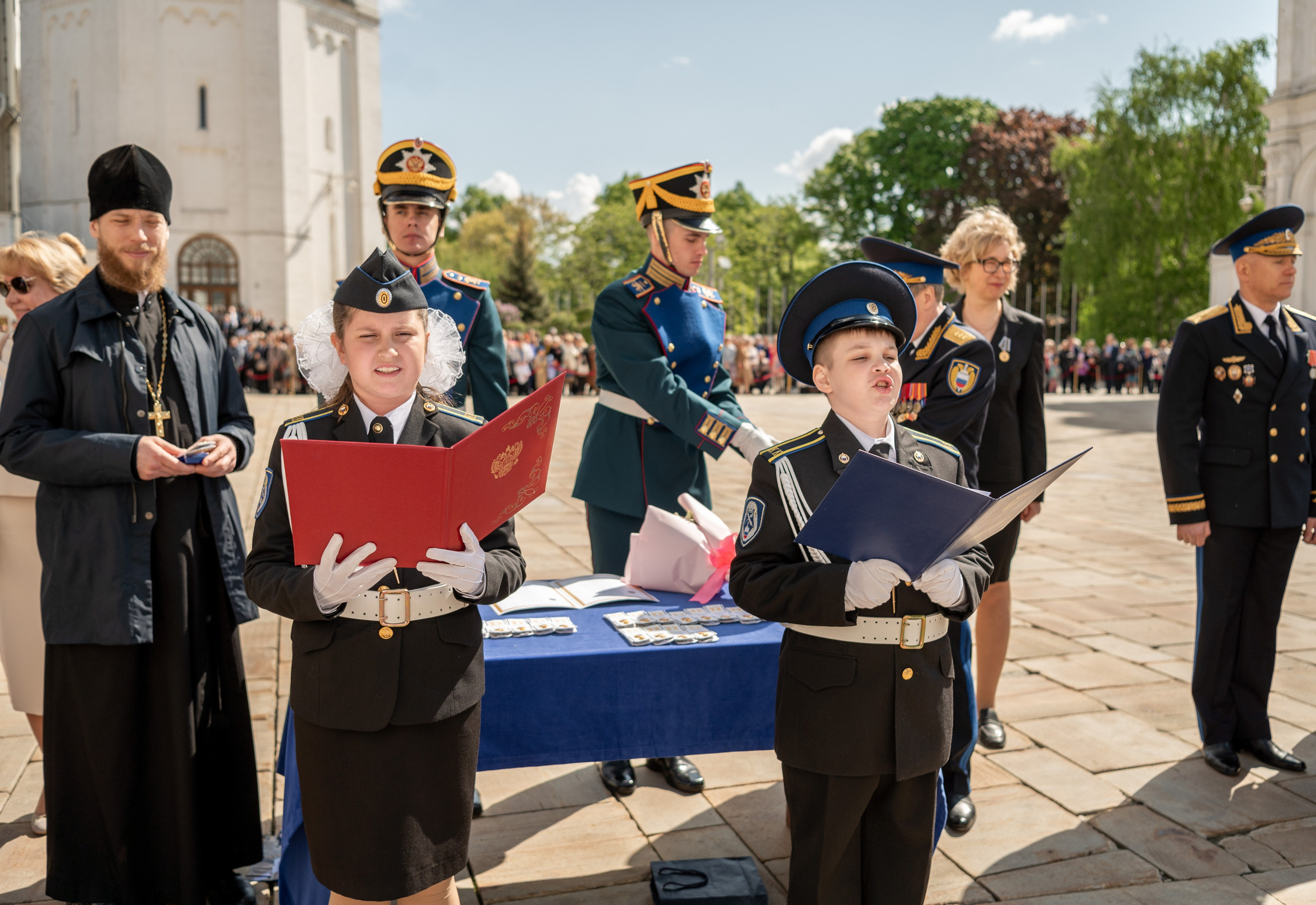 Фотосессия Присяги кадетов «Школа 1231 им. В. Д. Поленова». Детский и семейный фотограф г. Москва Оксана Катаджи