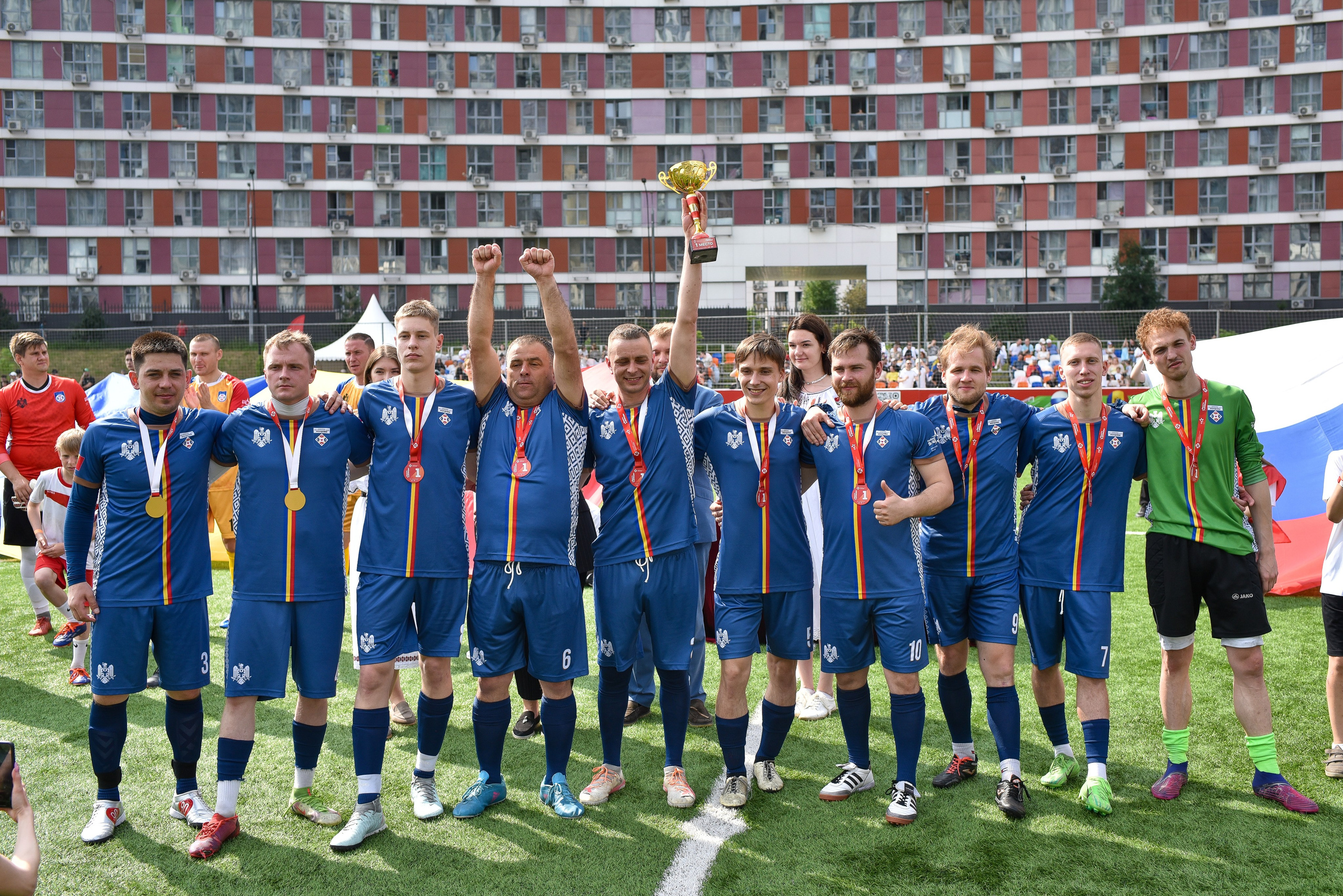 Матч Победы — Легенды «Спартака» против сборной Молдавии. Главная