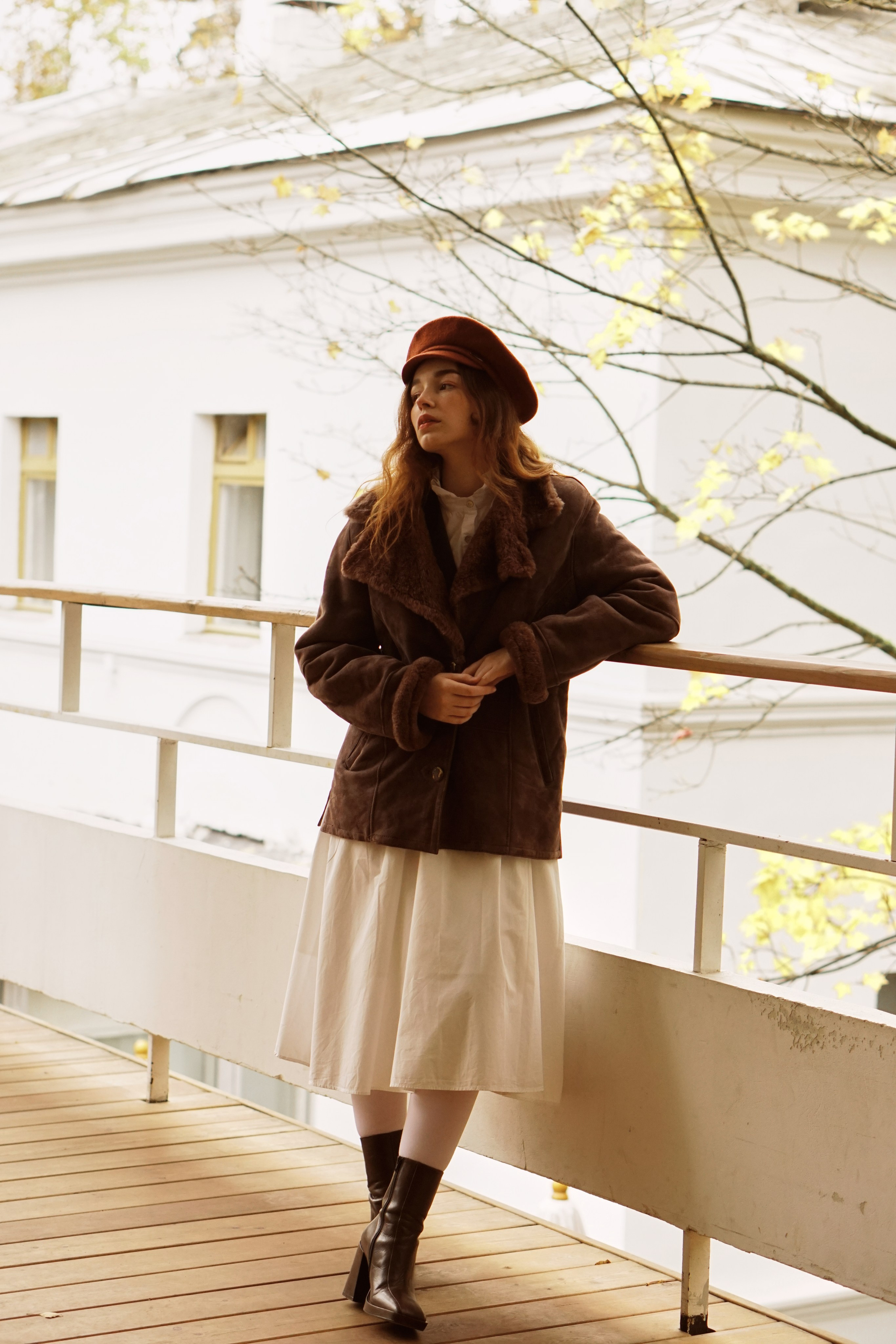 Лиза — Переделкино осеннее. Фотограф Москва — Полина Робин