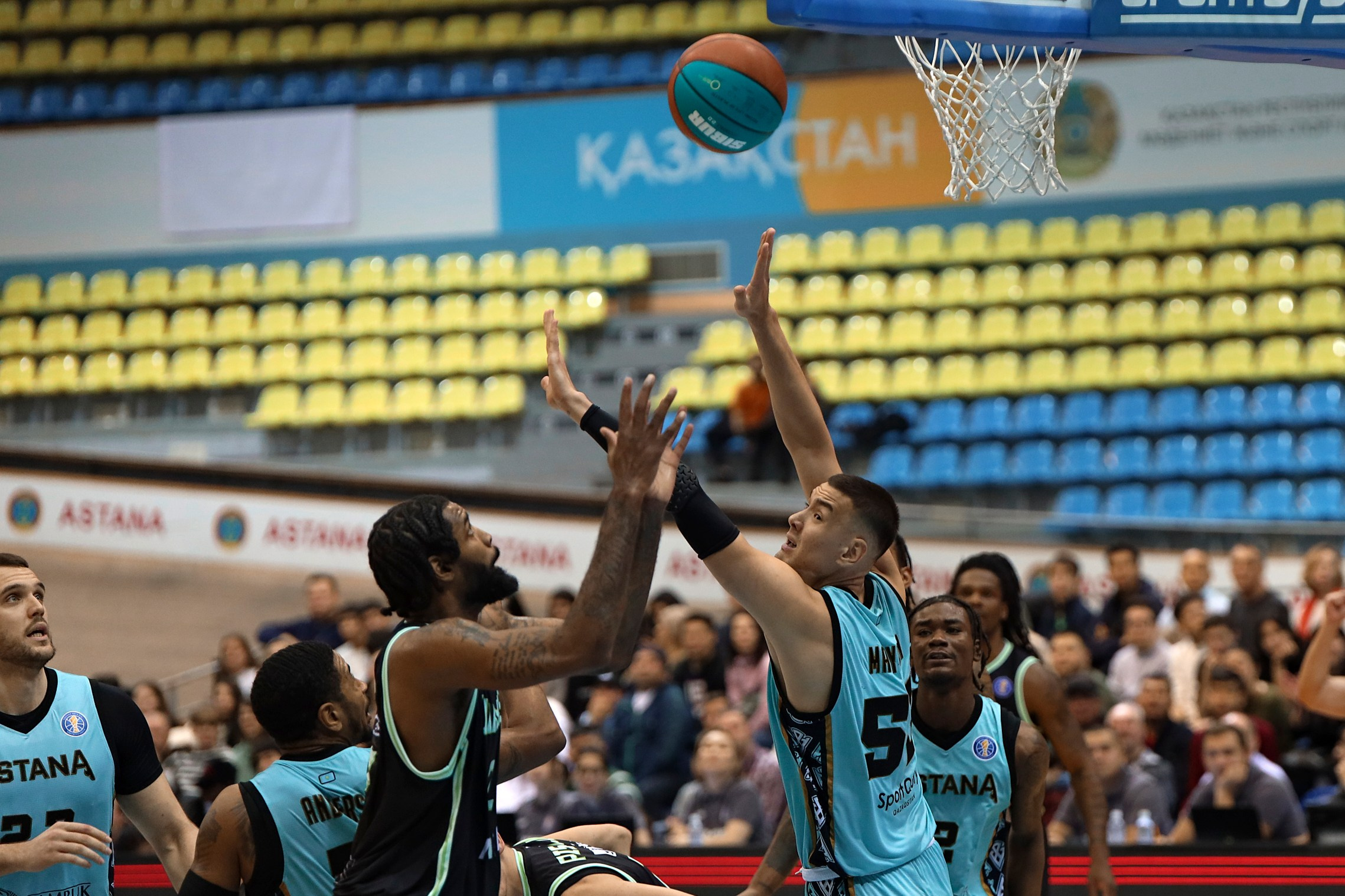 VTB League (Astana — Uralmash) 12 November 2023. Professional photo & Event agency (Kazakhstan, Astana)