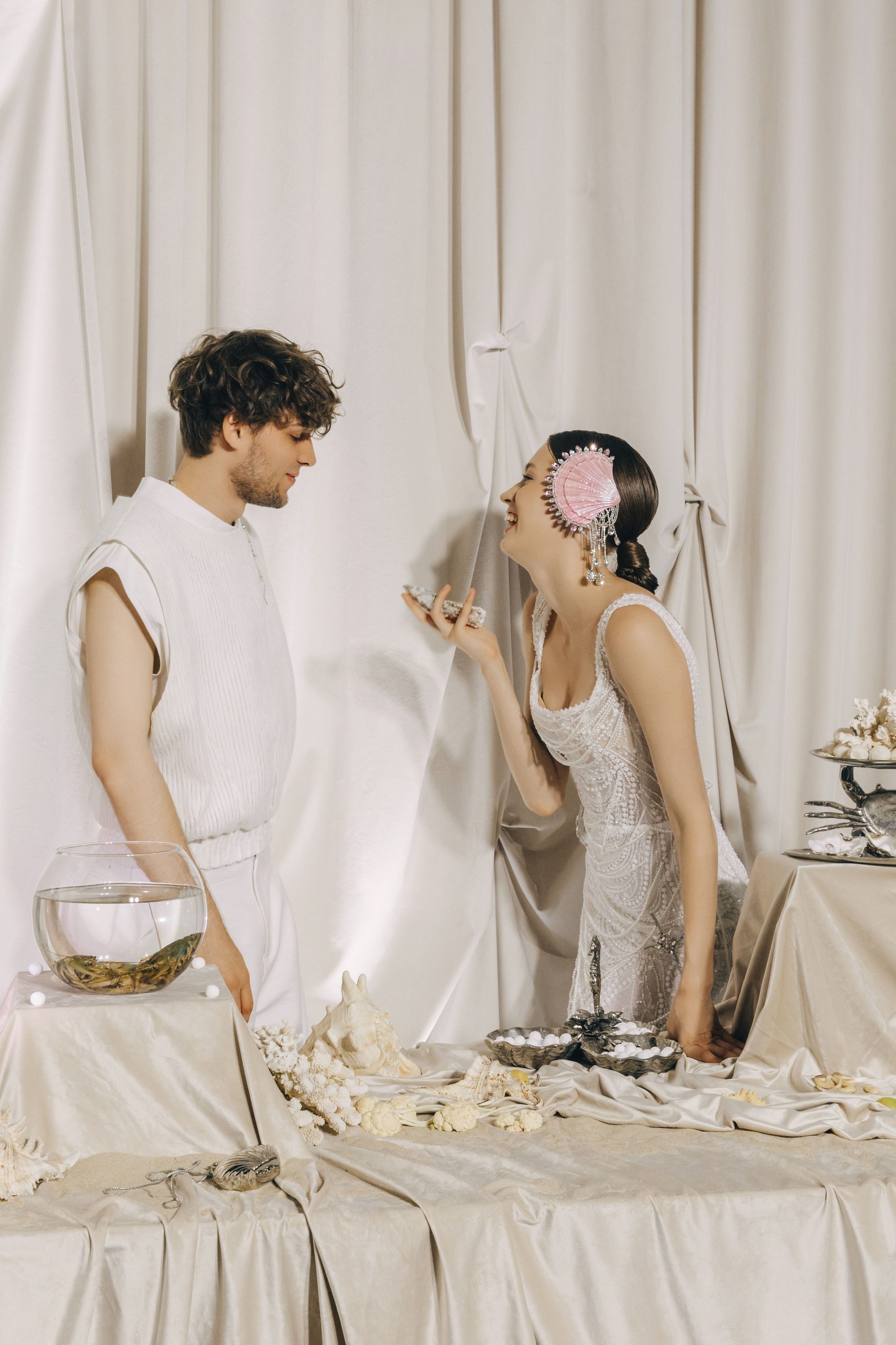 Свадьба в эстетике Mermaid core. Фотограф и видеограф Анна Домашенко