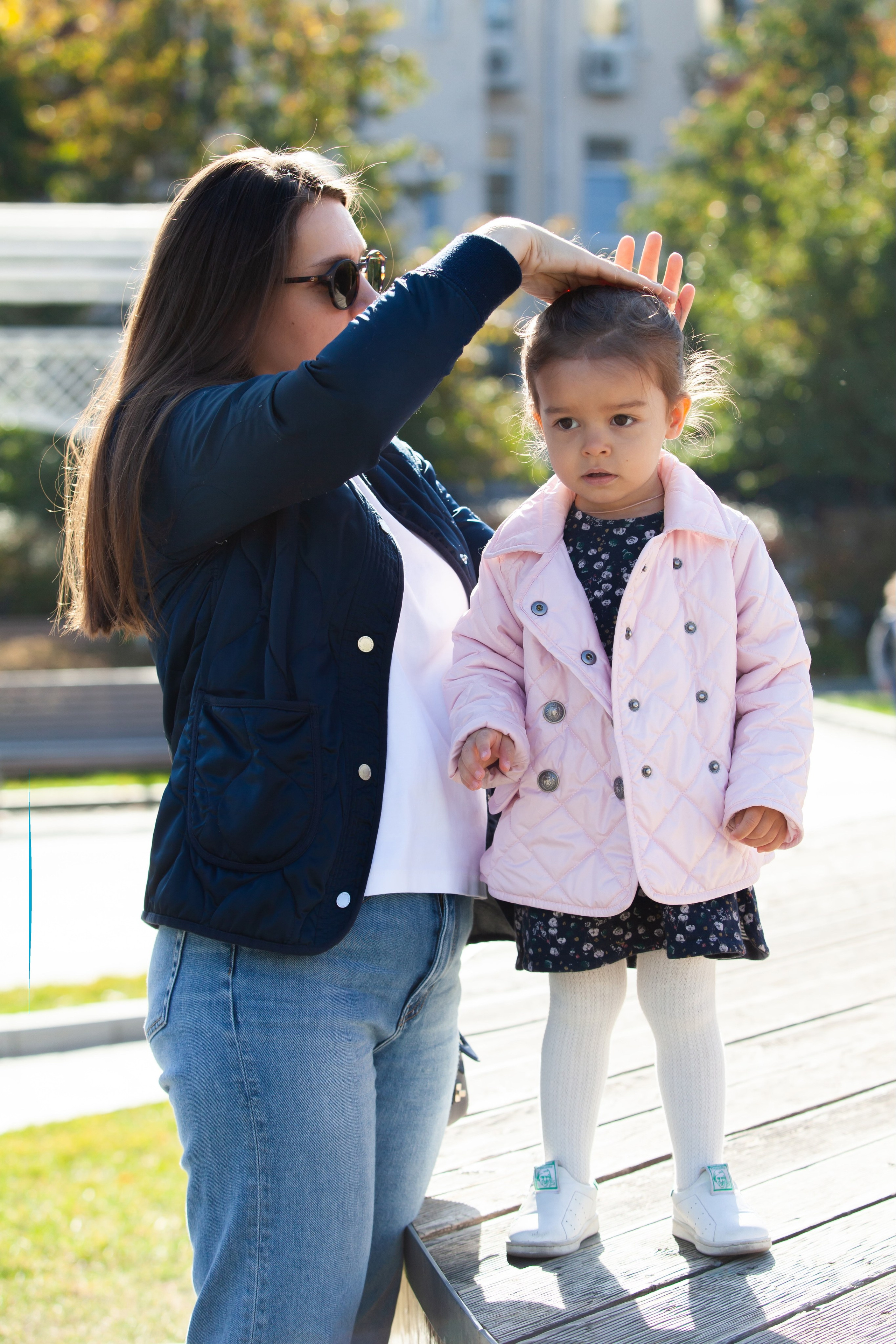 Семейная фотосъемка в саду Баумана. Фотографы в Москве Светлана Устинова и Сергей Грачев