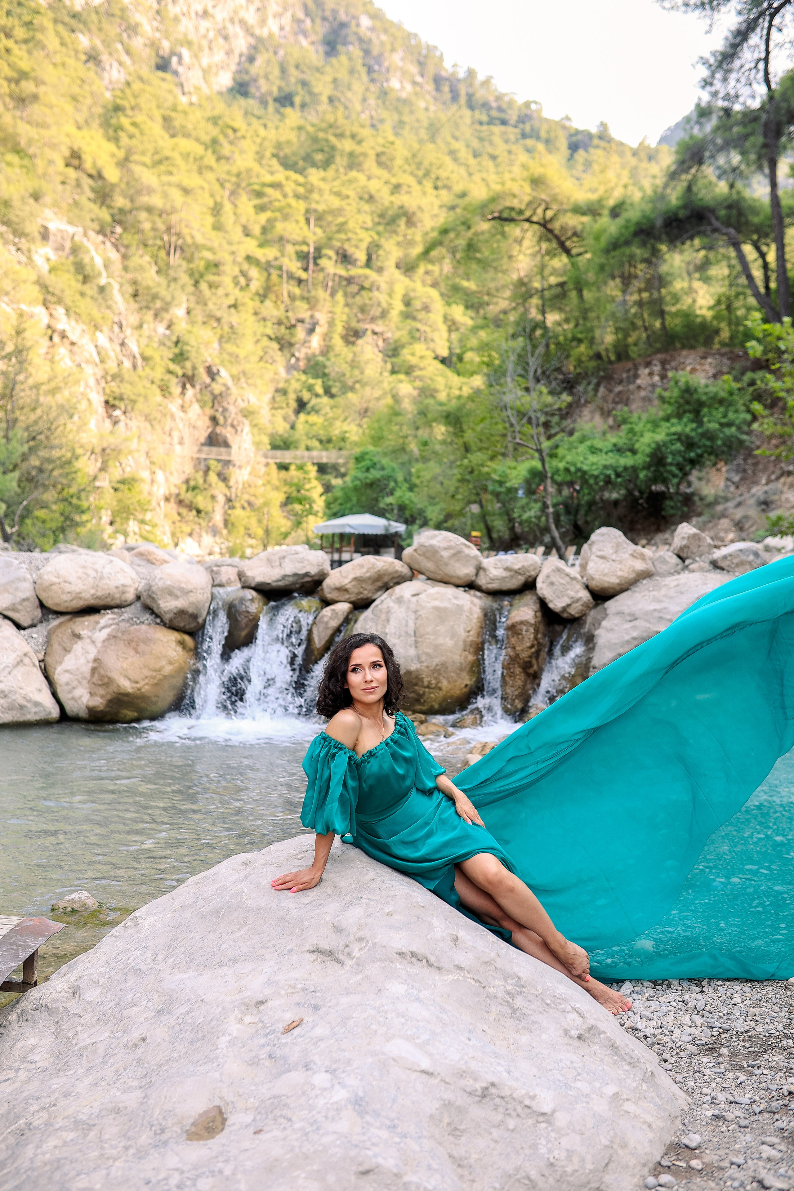 Photoshooting in canyon Goynuk (Kemer)