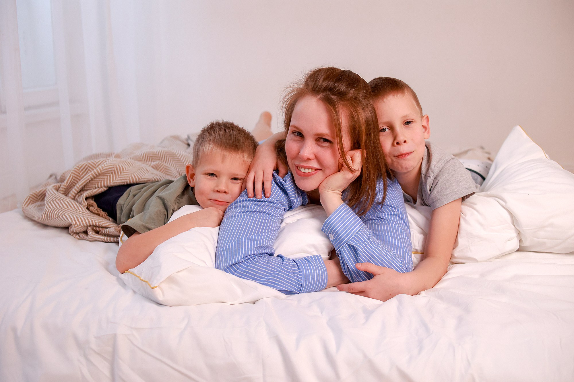 Семейная новогодняя фотосессия