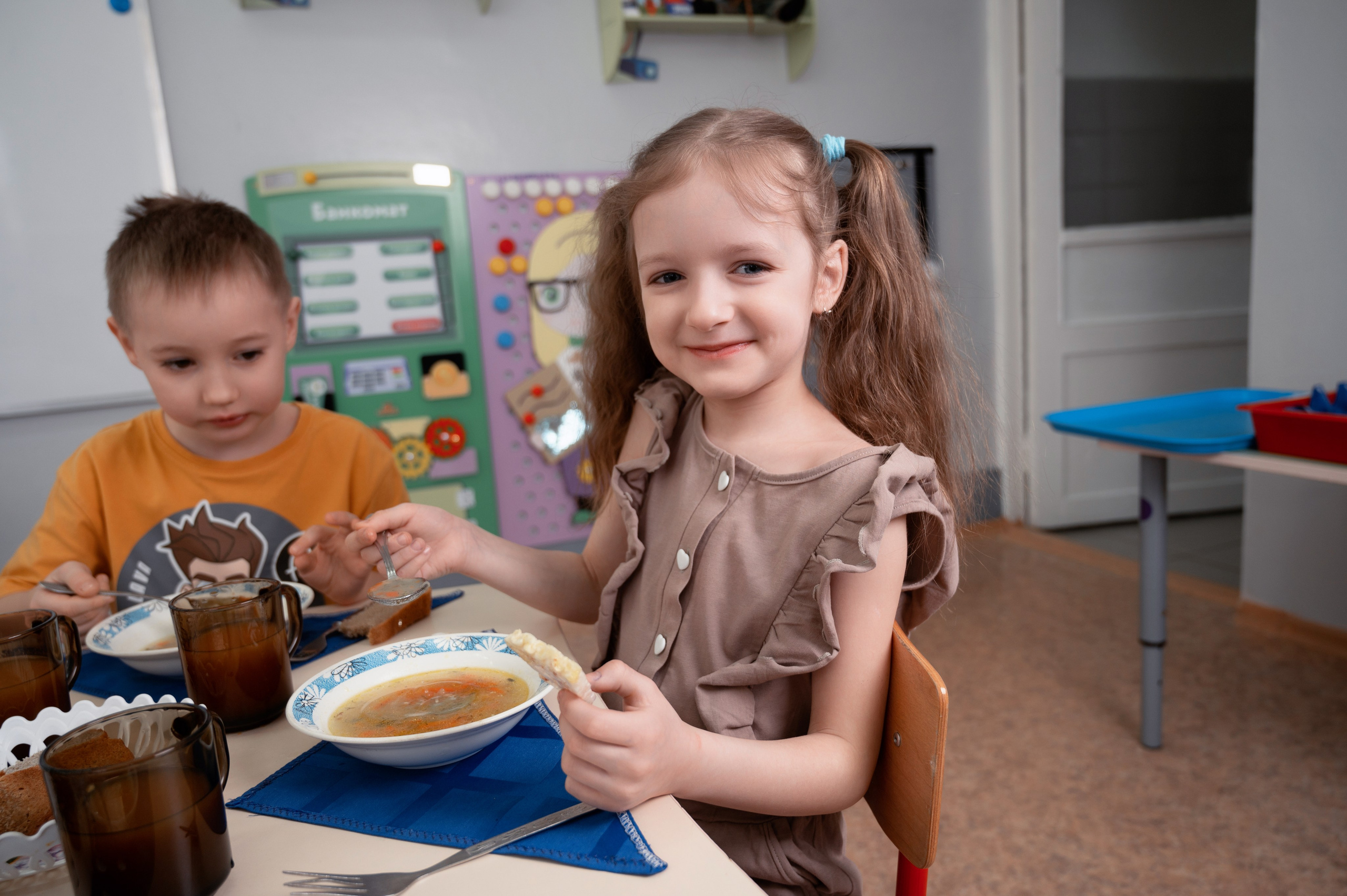 Детский сад «Радость», кадетская группа. Детский фотограф. «Ожившие» фото, г. Нижневартовск