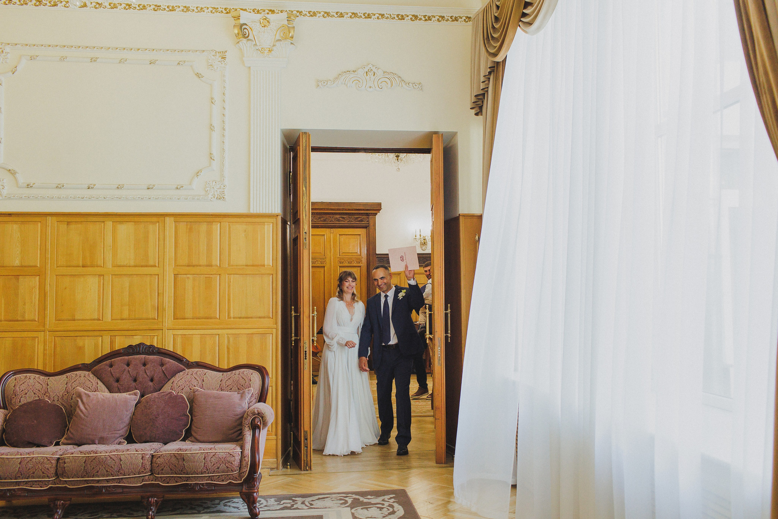 Свадебная фотосессия в Кусково. Фотограф в Москве и Люберцах Анна Ушакова