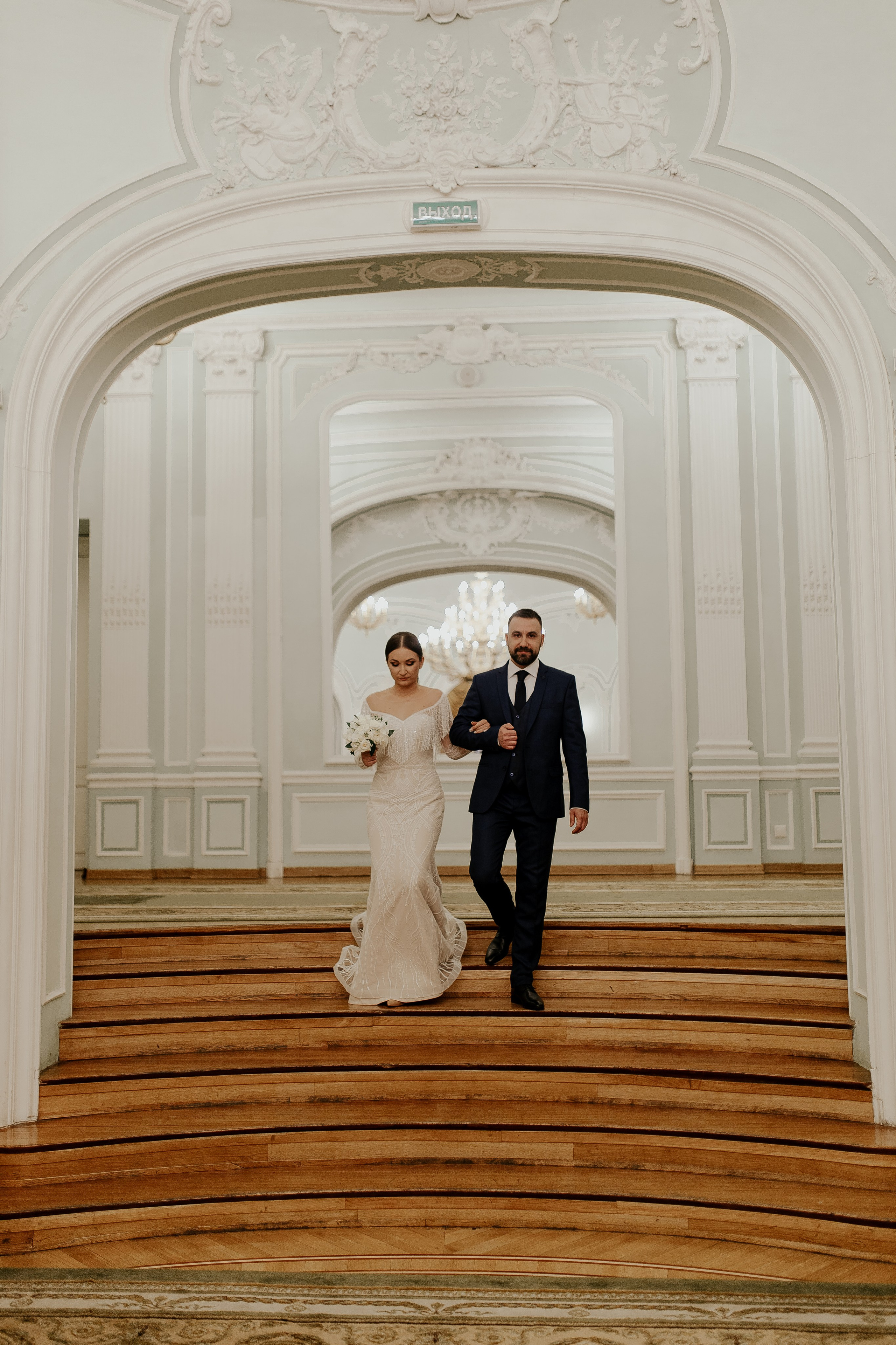 Свадьба в Петроградском ЗАГСе. Фотограф в Санкт-Петербурге Лиза Семченкова