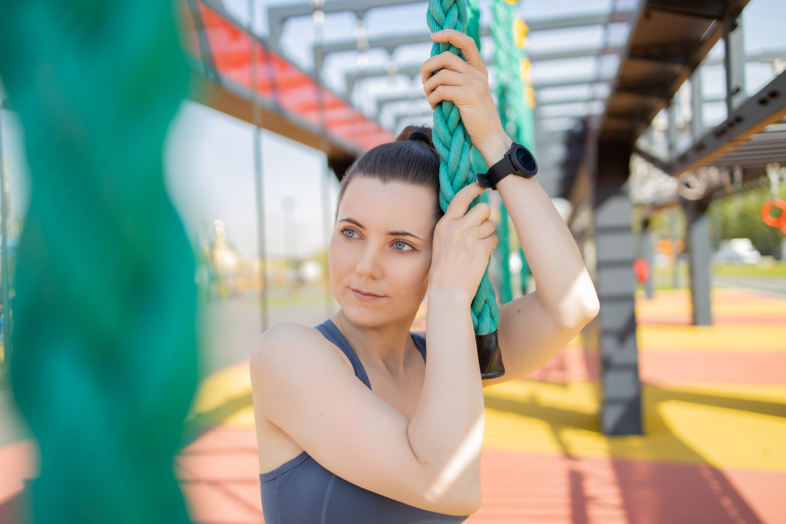 Фотосессия в стиле спорт — Модель Ирина Елисеева. Репортажный, семейный и студийный фотограф в Москве Демин Алексей