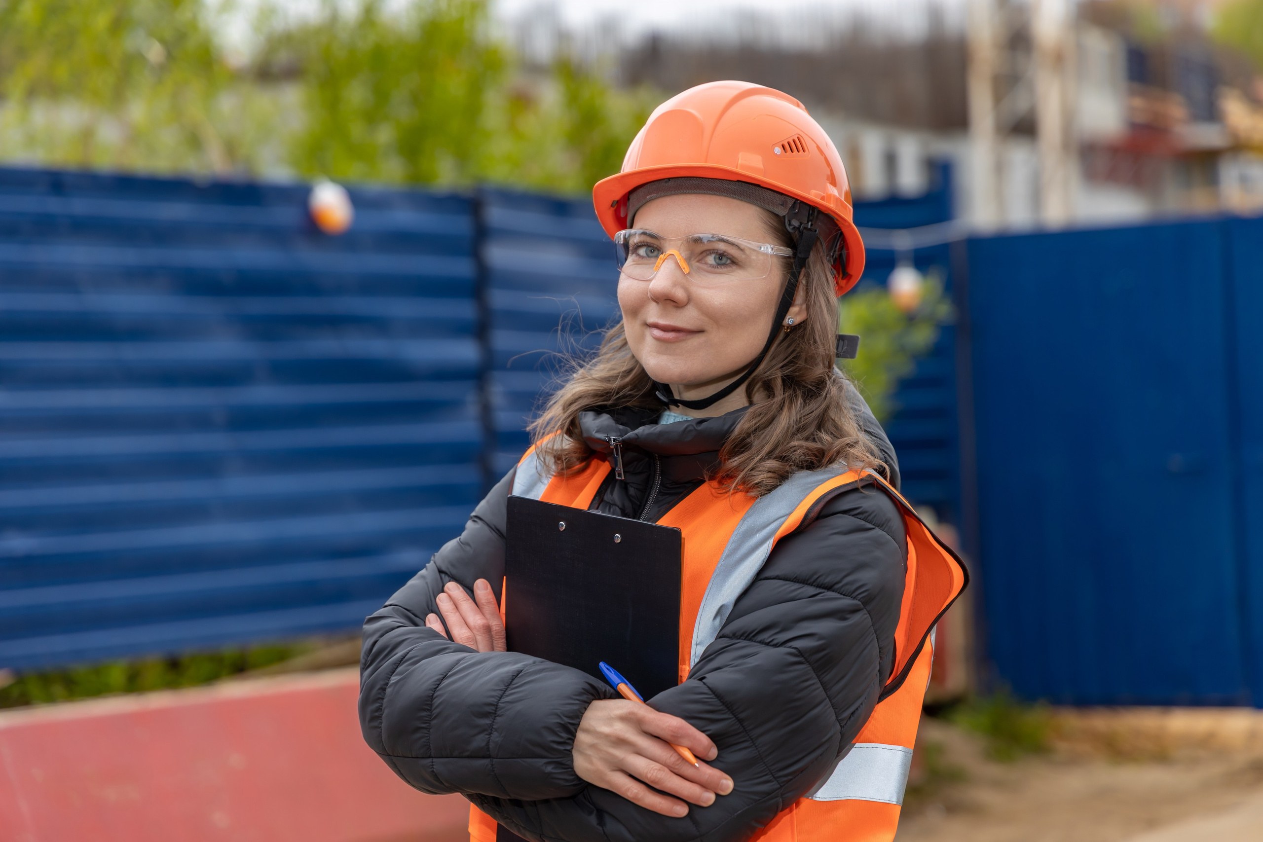 Фотосессия «Стройка» модель Ирина. Репортажный, семейный и студийный фотограф в Москве Демин Алексей