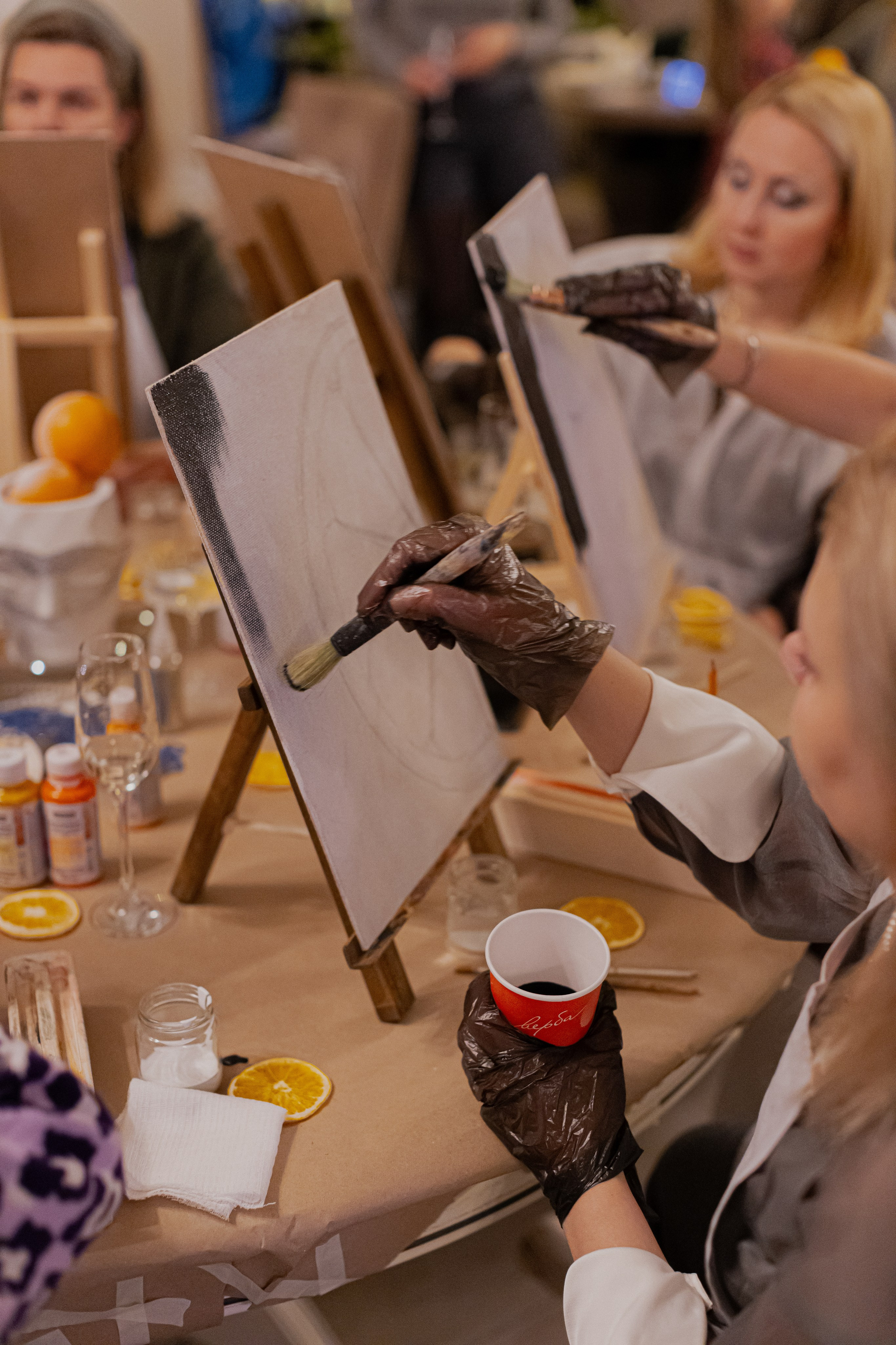 Мк Апельсин (для женского клуба ВМЕСТЕ). Анастасия Ракчеева Художник