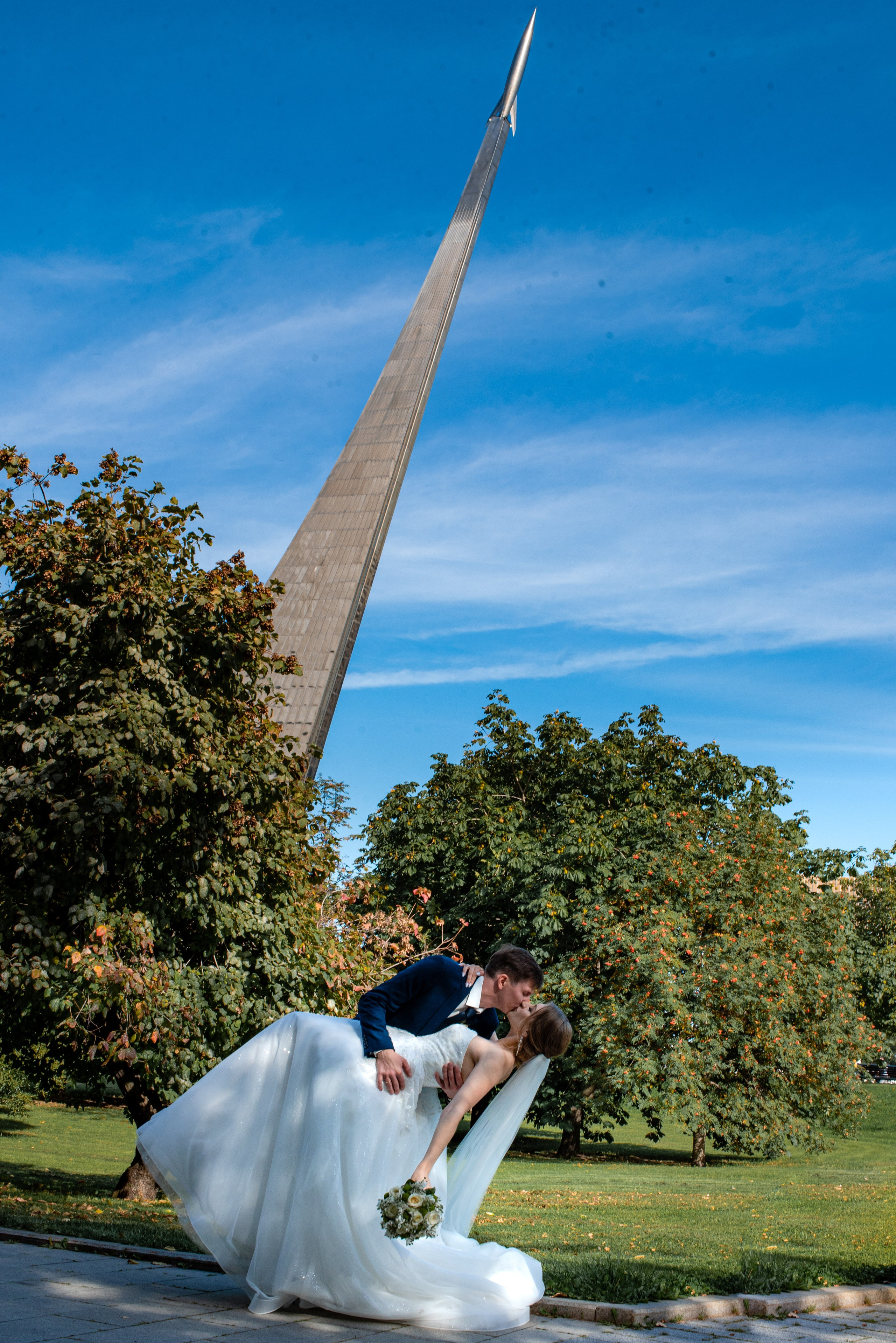 ВДНХ. Свадебный фотограф в Москве и Московской области Елена Четоркина