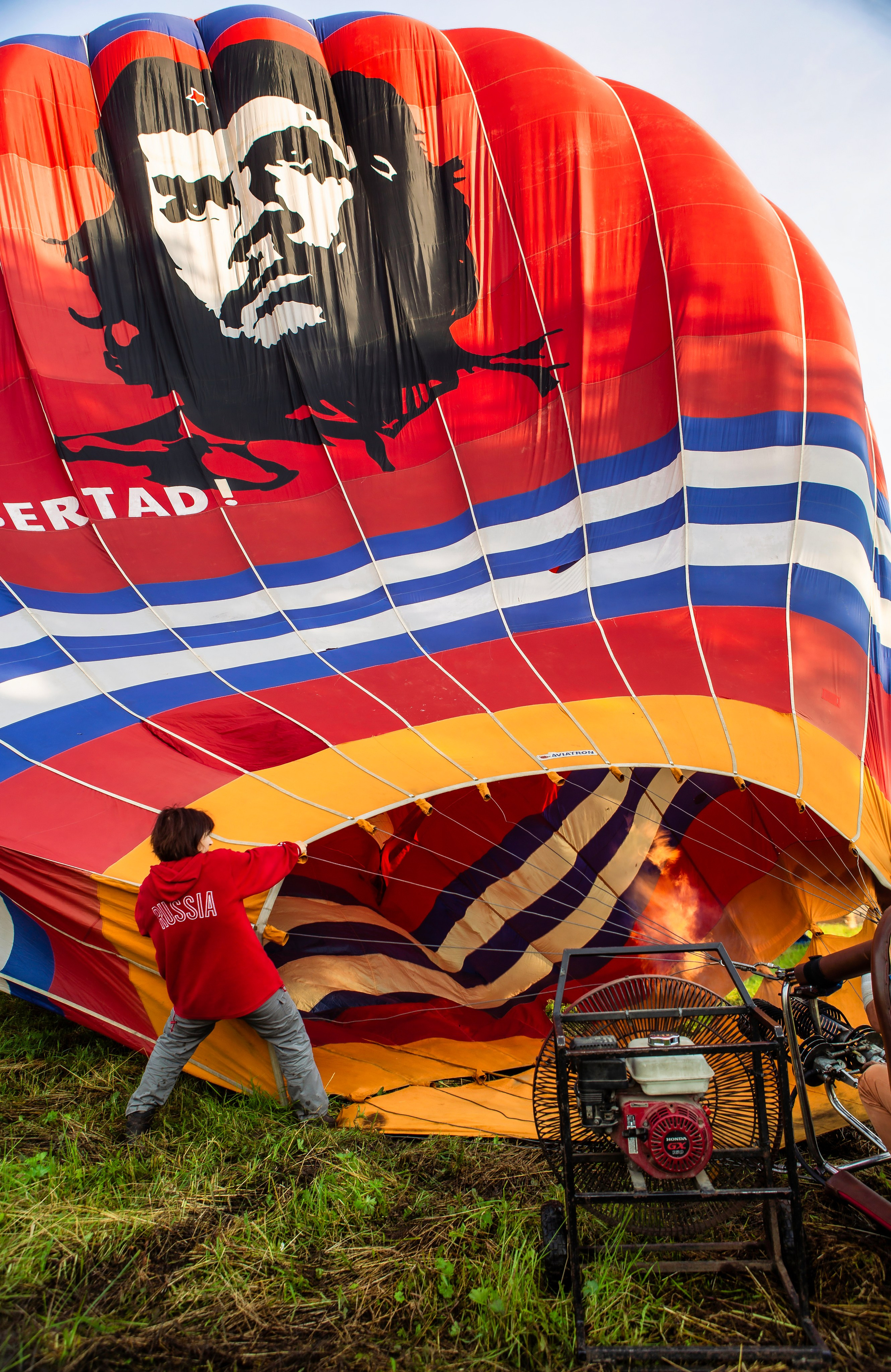 Air balloons. Photographer Vladimir Ostapenko