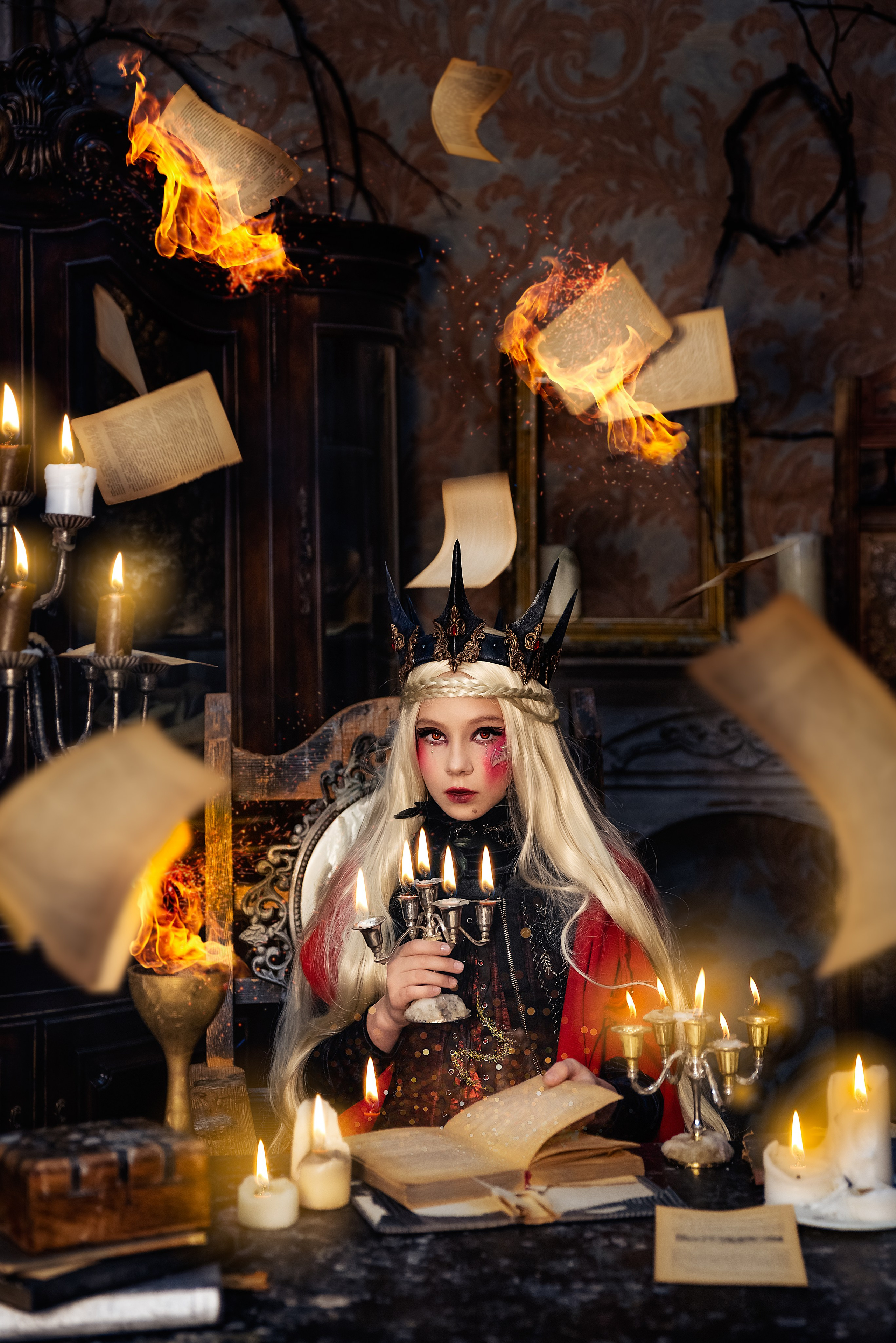 Фотосессия хеллоувин, съемки Halloween, осенняяфотосессия. Фотограф в Москве Lidiya_Li_Photo