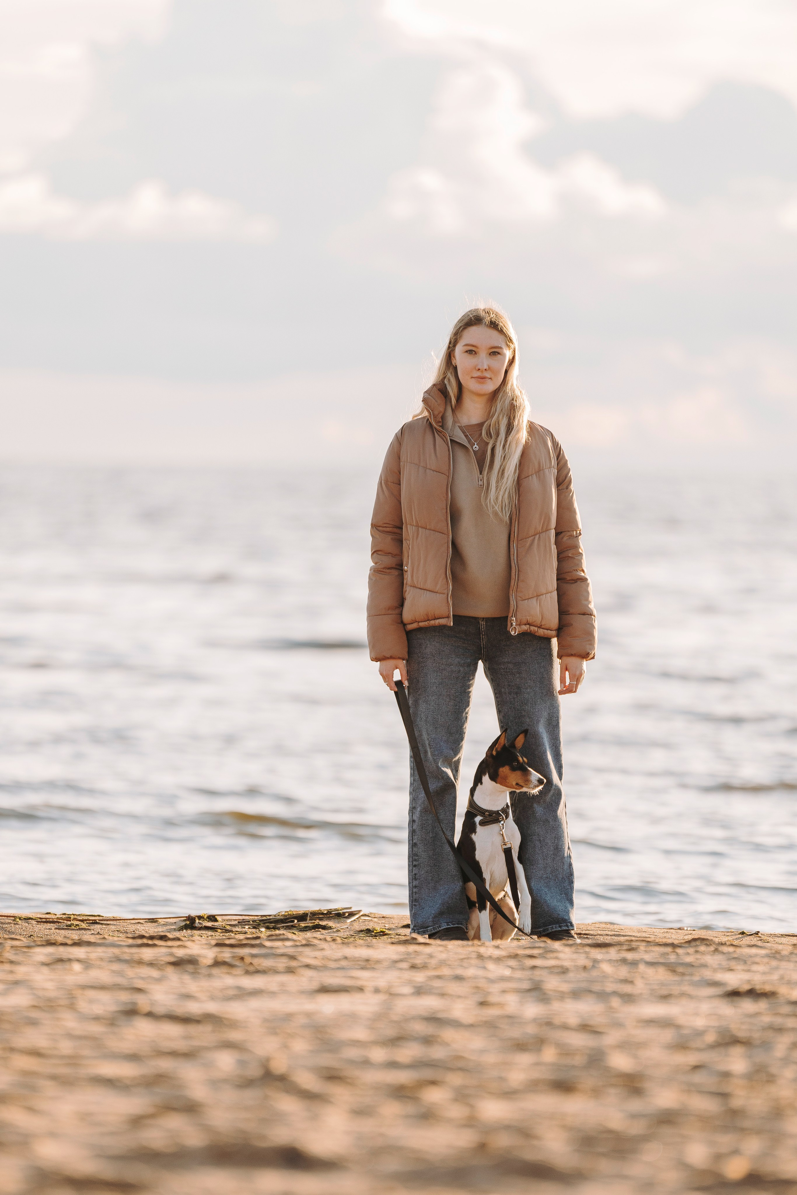 Екатерина и Дива. Фотограф анималист в Спб недорого Олеся Майорова