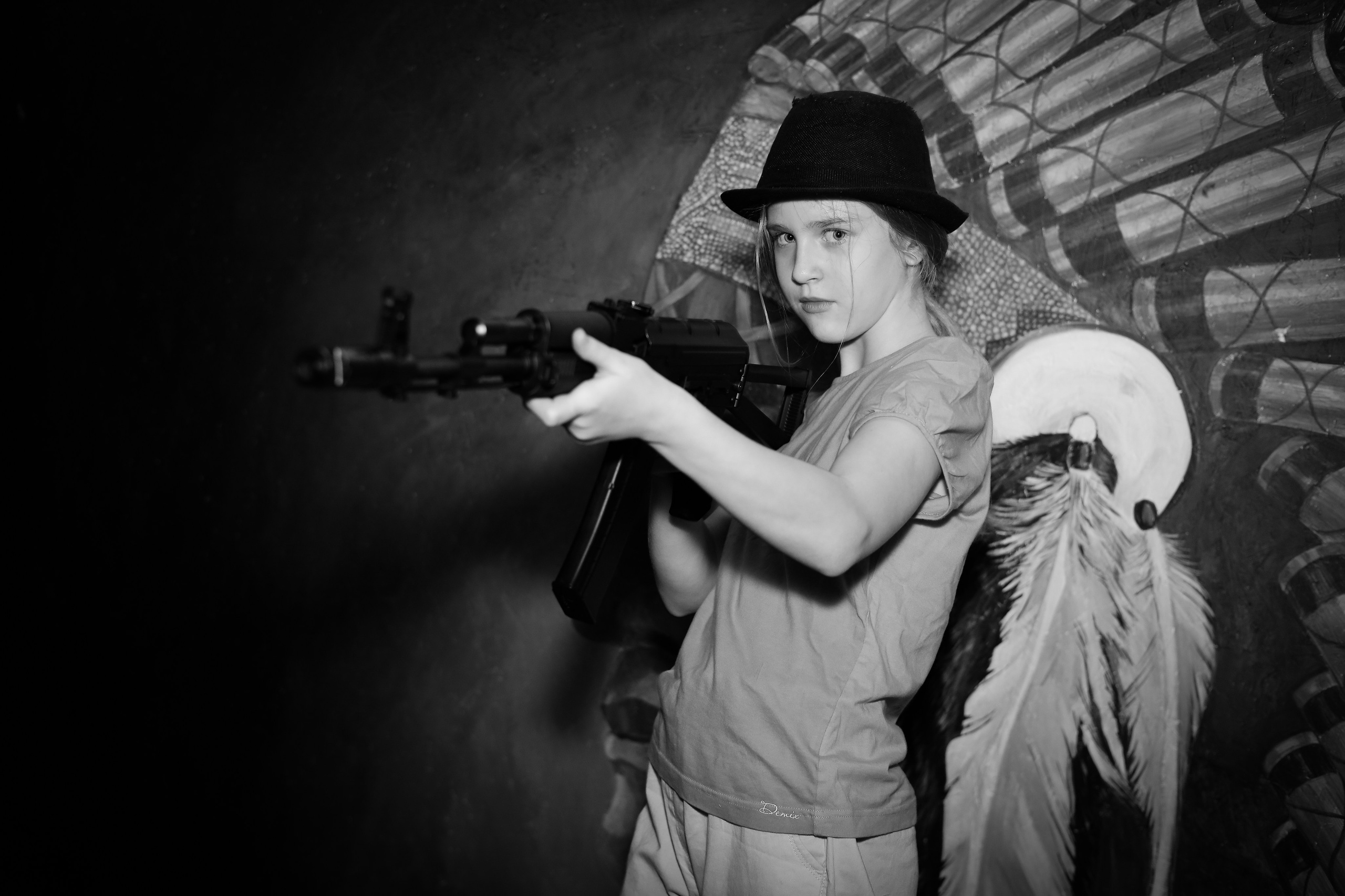 День рождение в стрелковом клубе. Фотограф Надршина Лилия