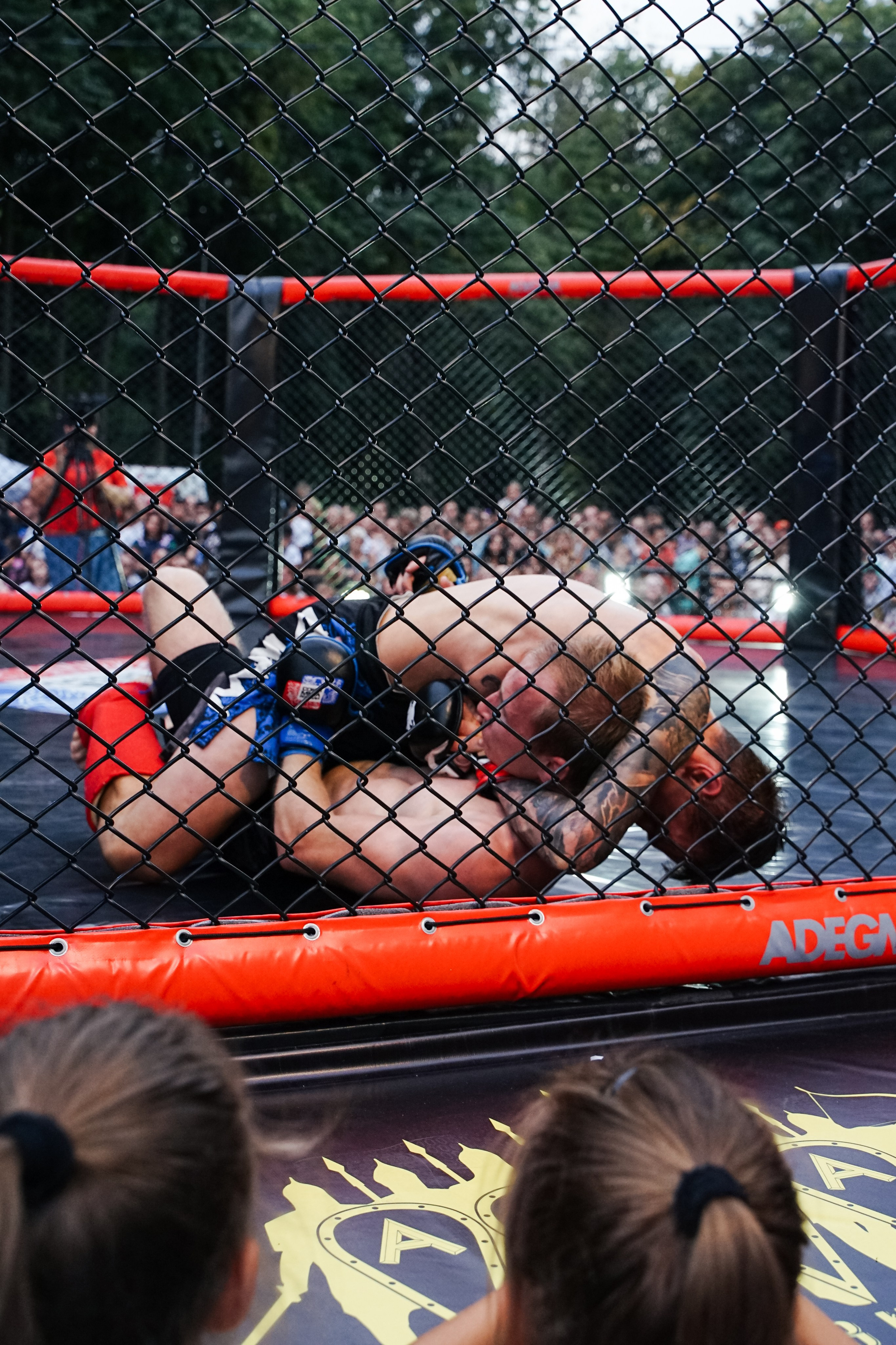 Вечер боев в ЦПКиО. Фотограф Надежда Погребняк | Рязань | Москва