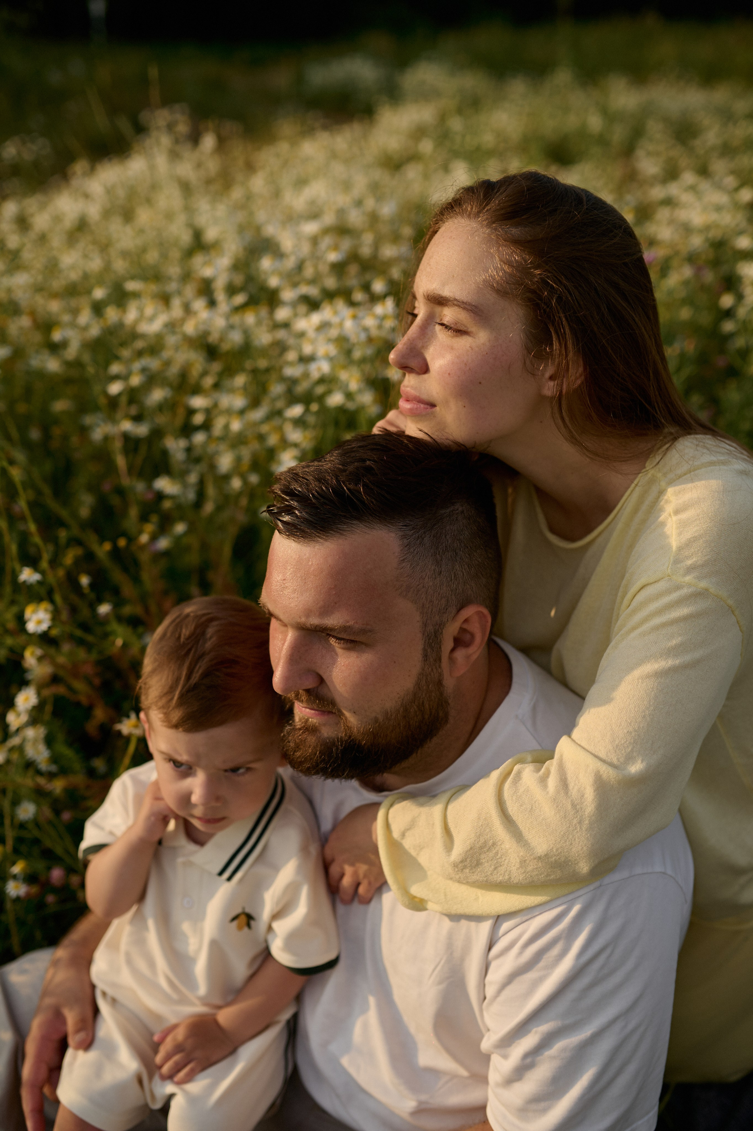 Рома, Оля, Максим и ромашки. Семейный и свадебный lifestyle-фотограф в Москве Мария Петрова