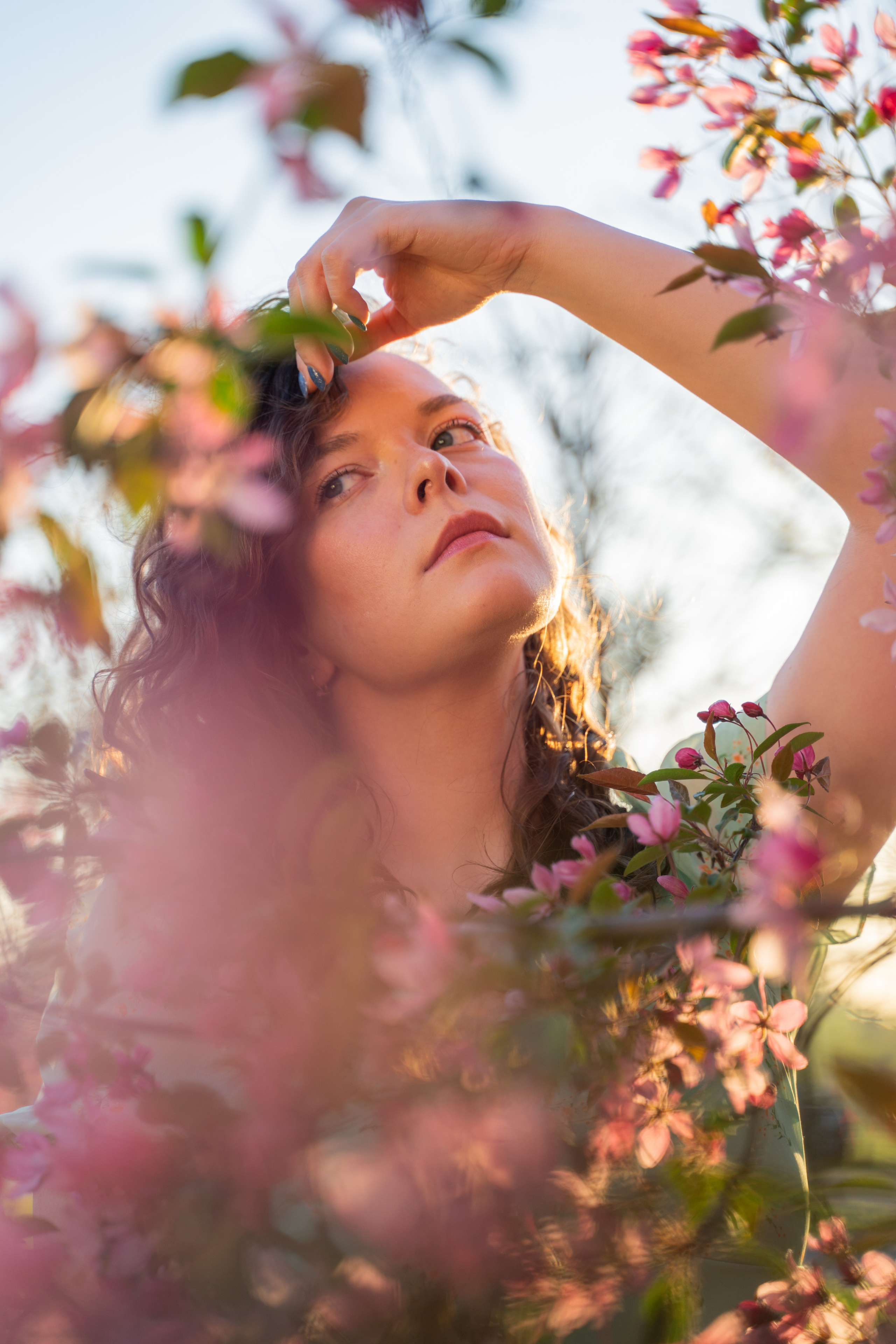 Настя весной. Елена Осадчая — фотографирую музыку на сцене и в жизни